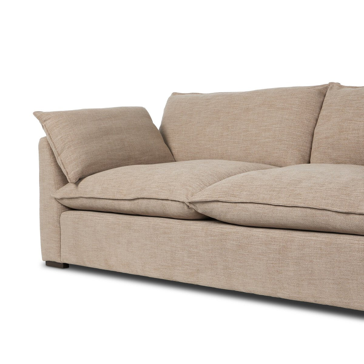 Kosa Sofa - Laken Stone