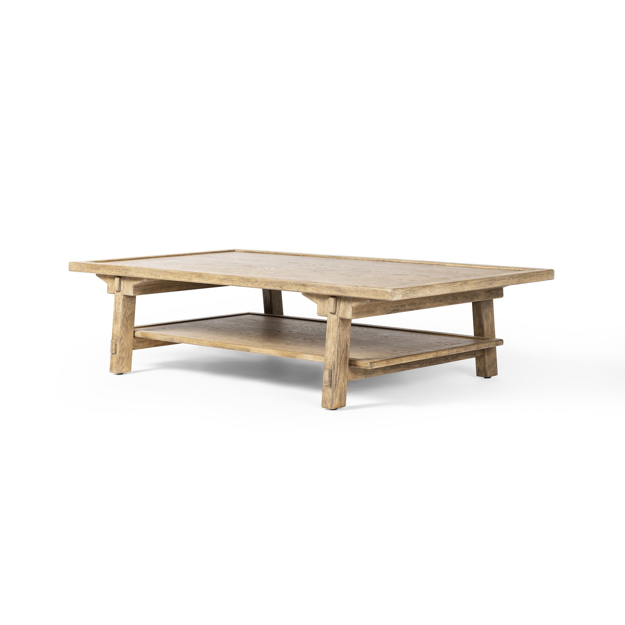 Trinity Coffee Table - Distressed Light Oak