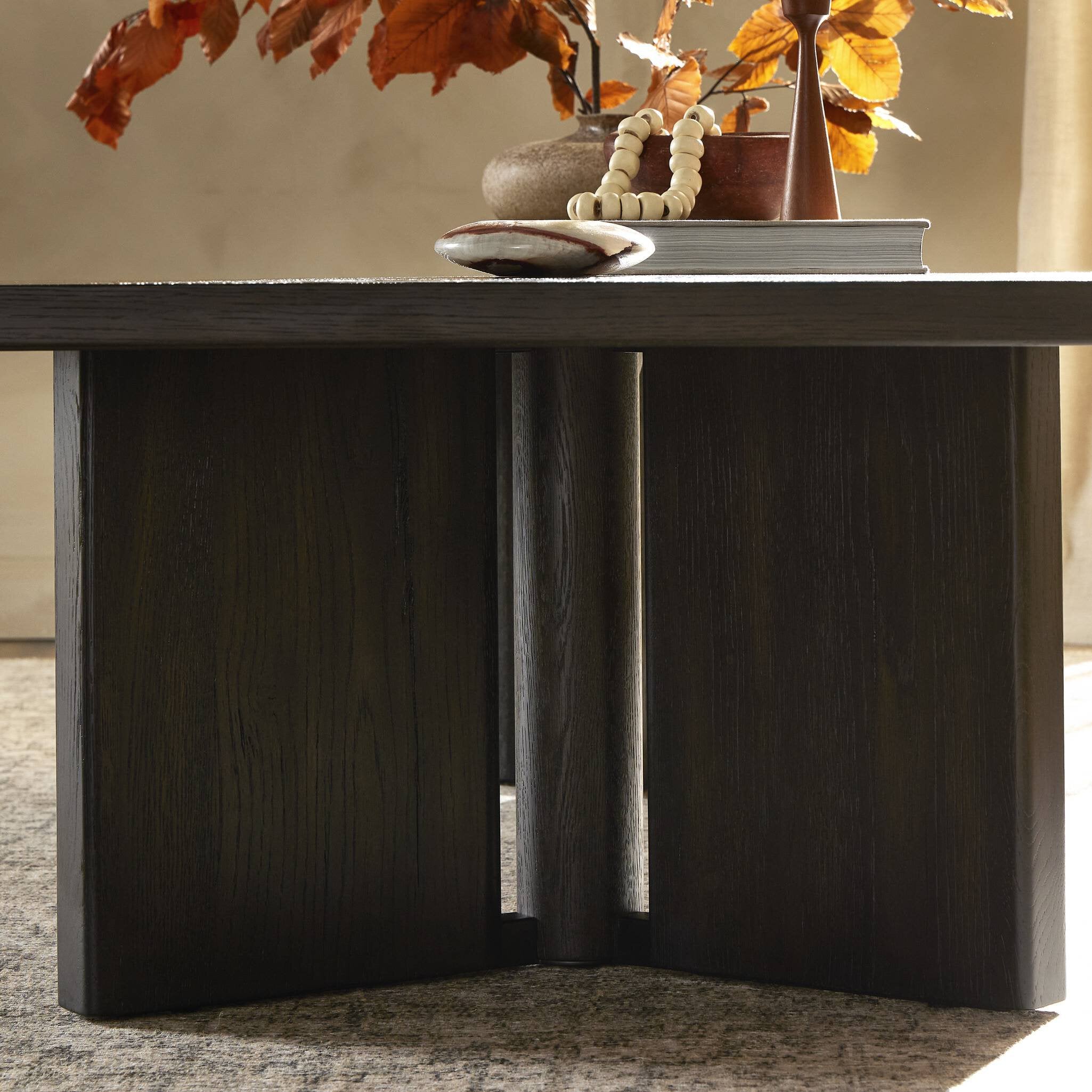 Huxley Coffee Table - Smoked Black Veneer