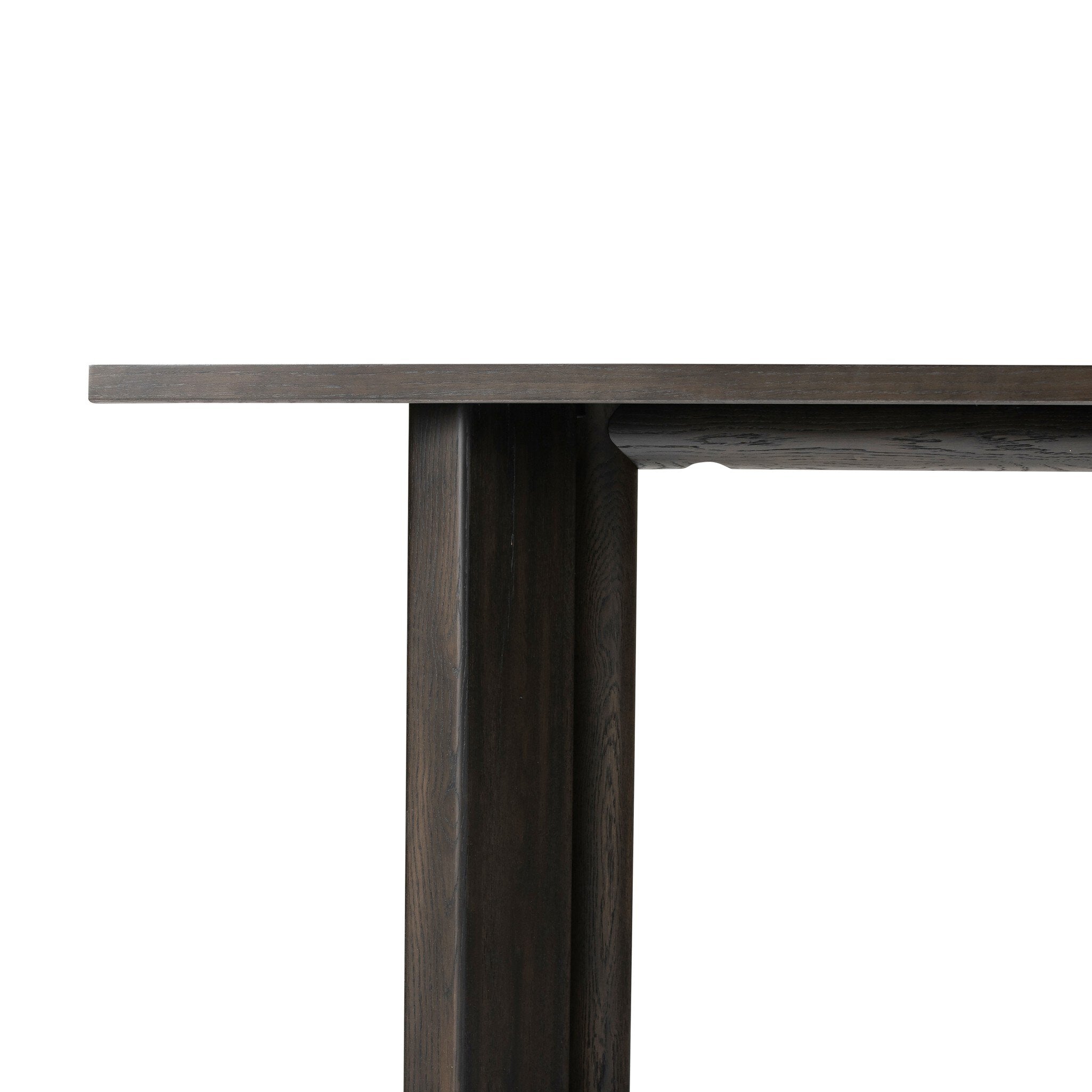 Huxley Console Table - Smoked Black Veneer