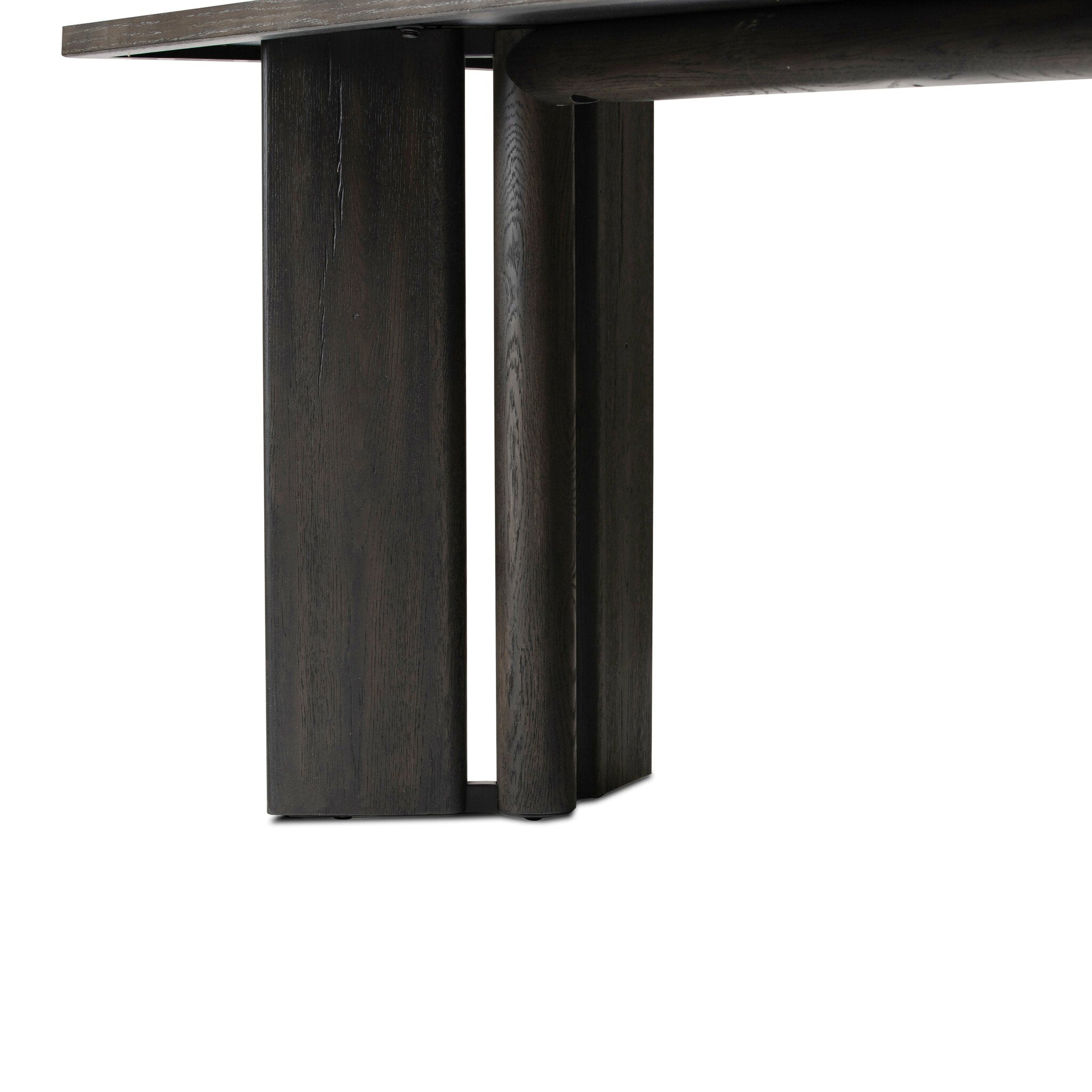 Huxley Console Table - Smoked Black Veneer