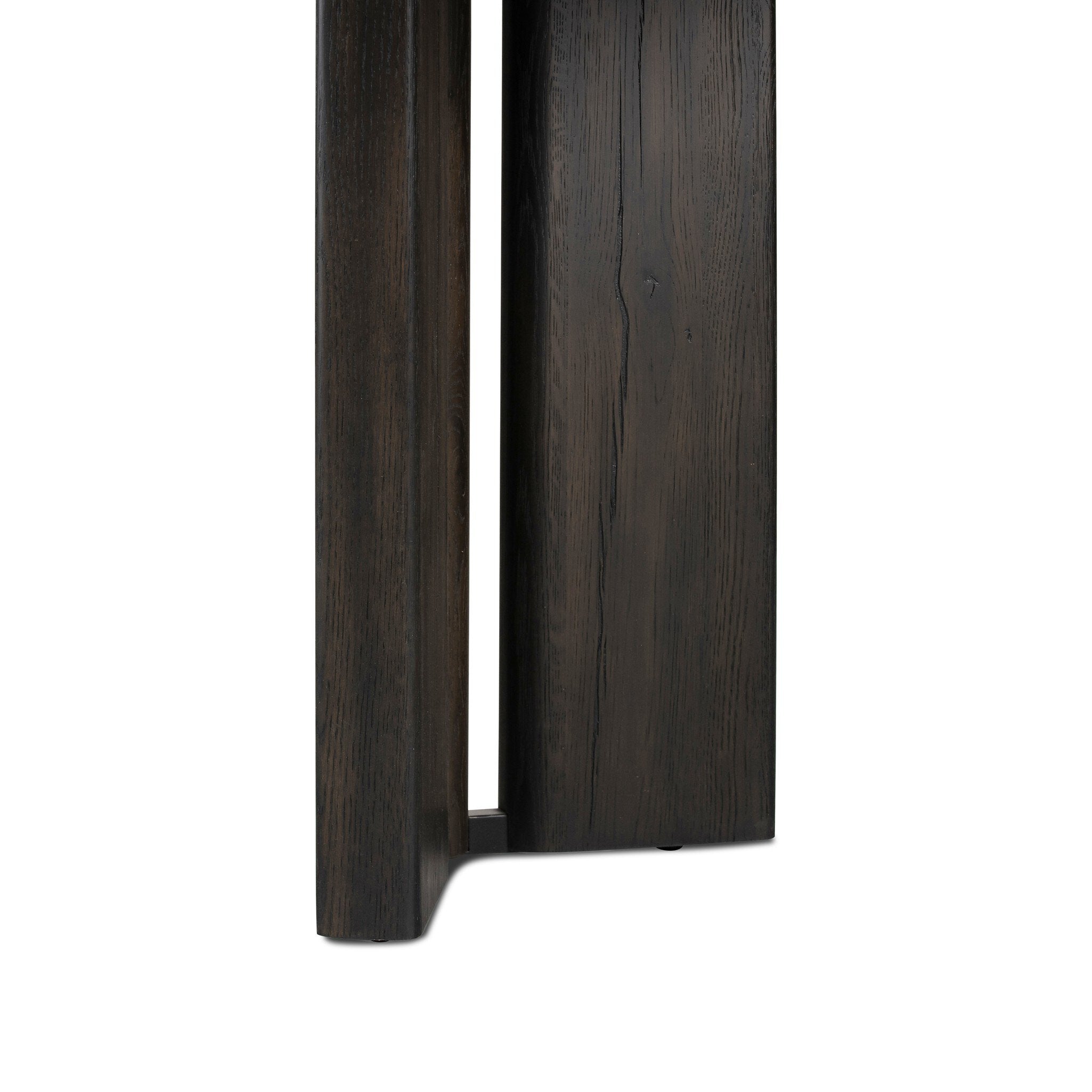 Huxley Console Table - Smoked Black Veneer