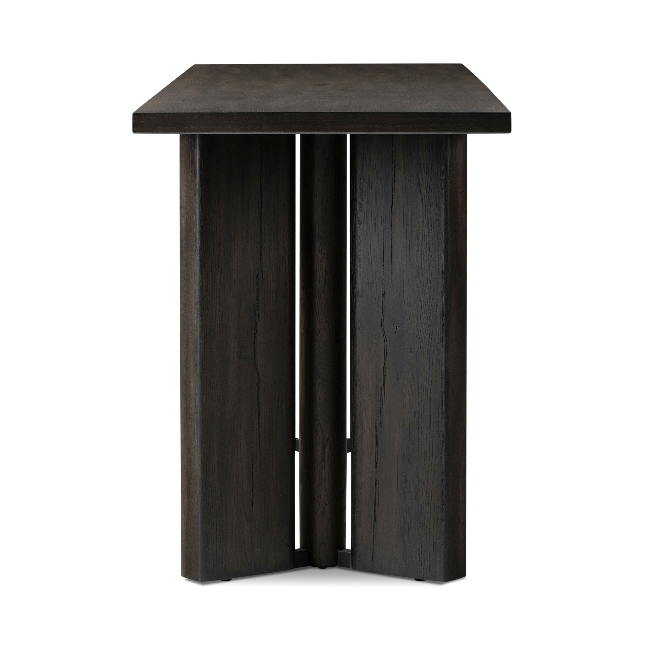 Huxley Console Table - Smoked Black Veneer