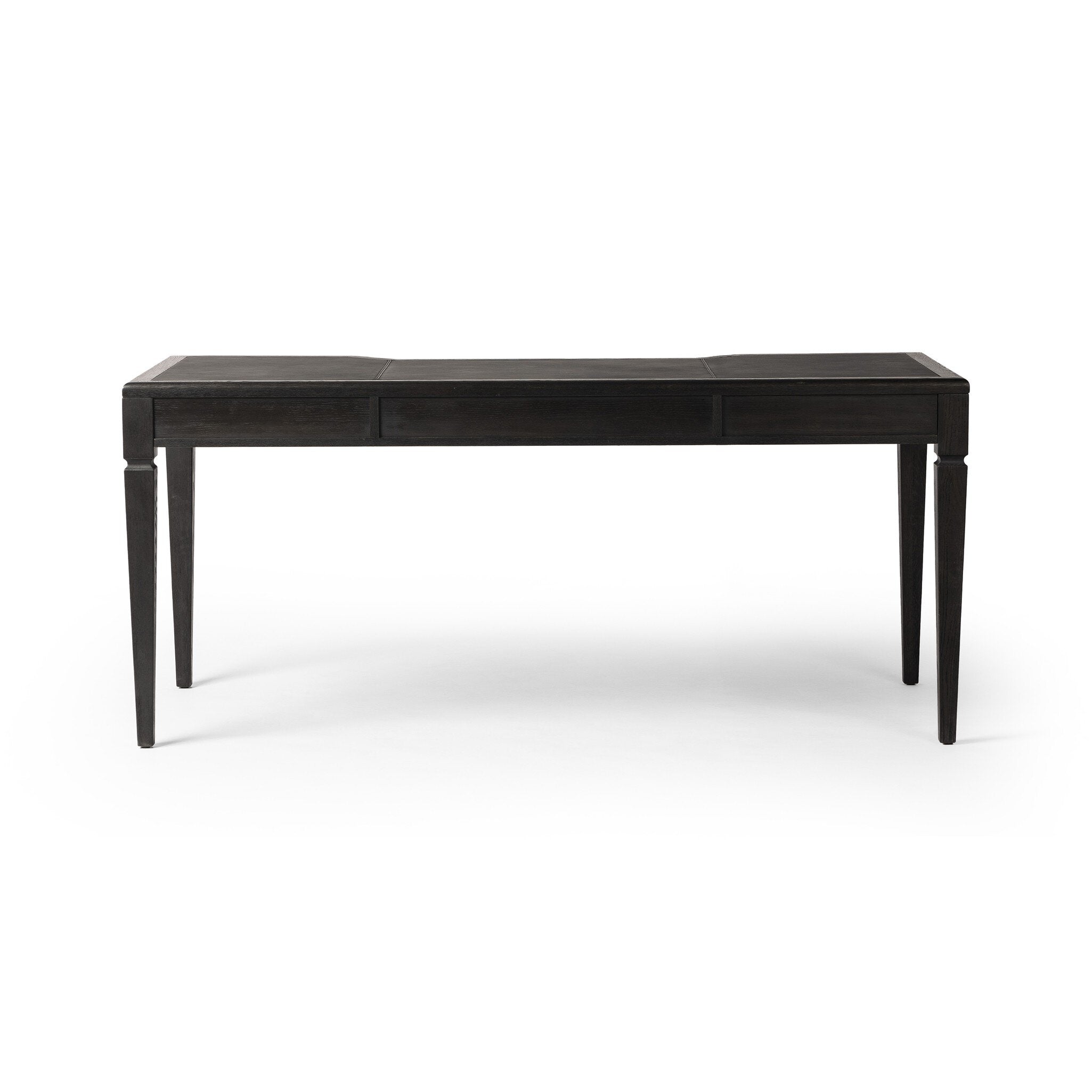 Claude Desk - Distressed Black Oak Veneer