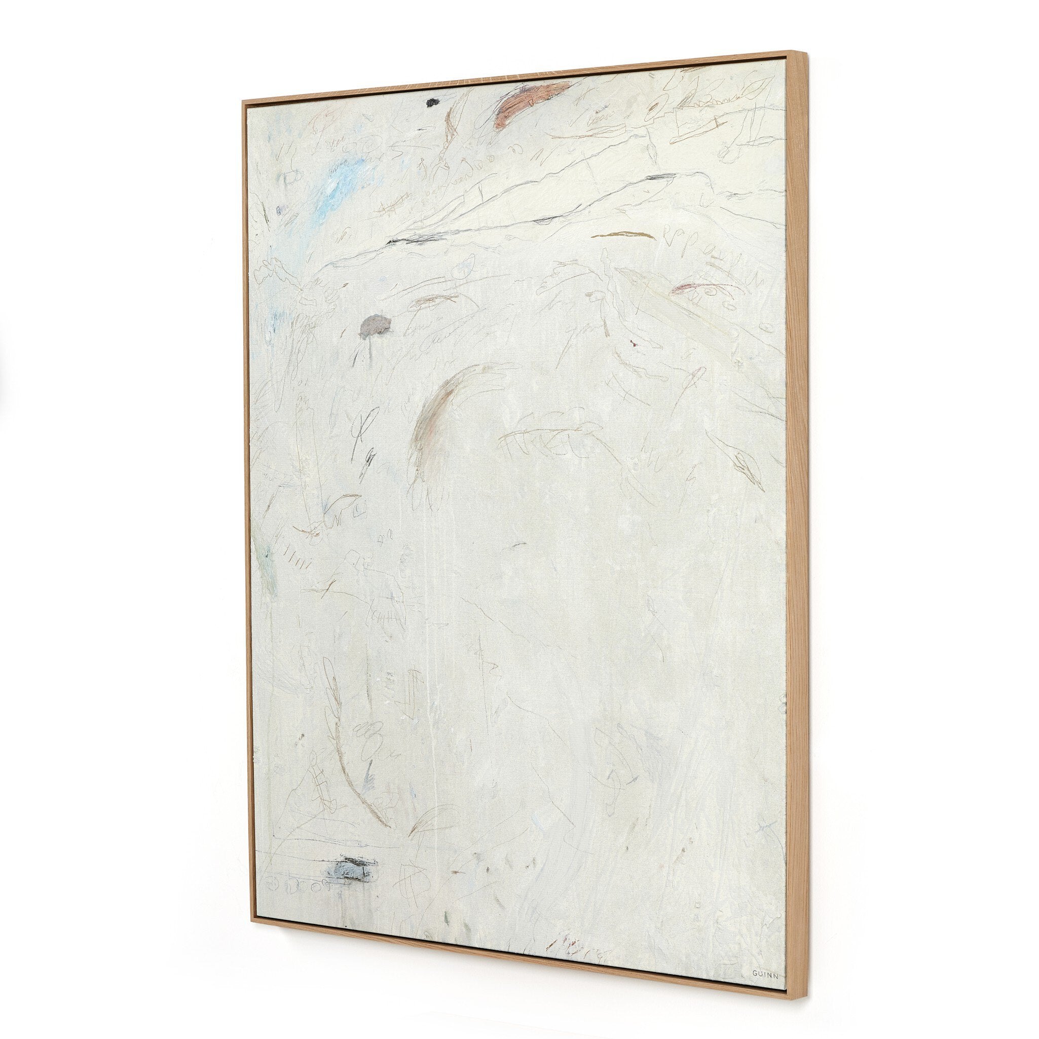 Between The Vines and The Sea by Tyler Guinn - Vertical Grain White Oak Floater