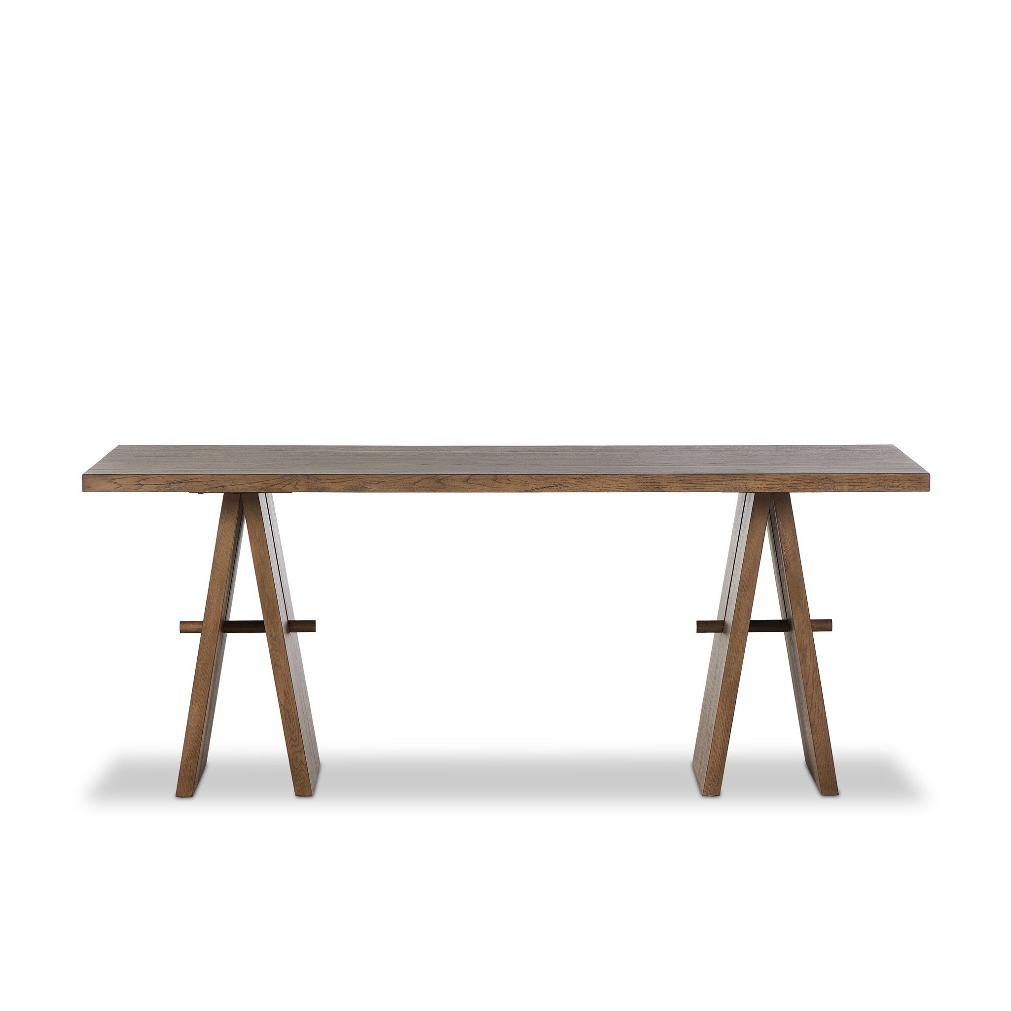 Wylie Desk - Rustic Grey Veneer