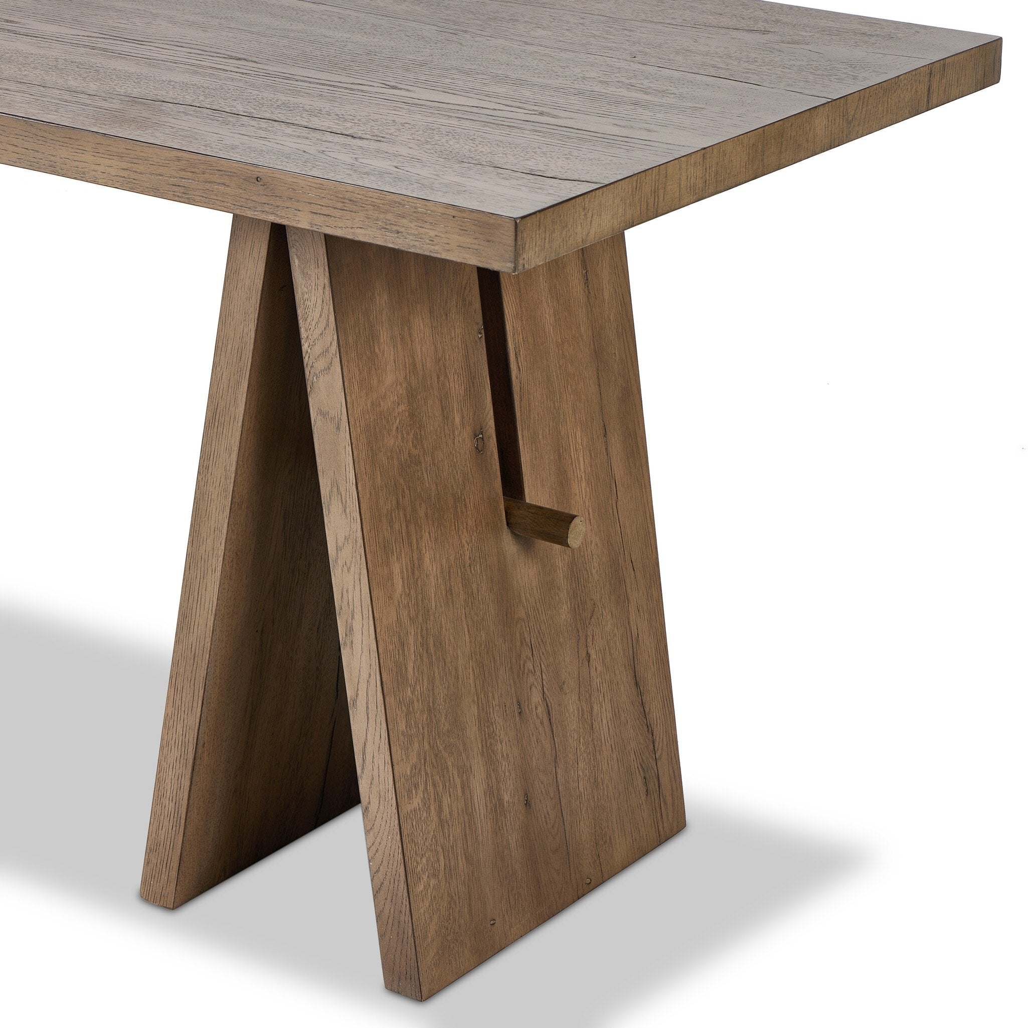 Wylie Desk - Rustic Grey Veneer