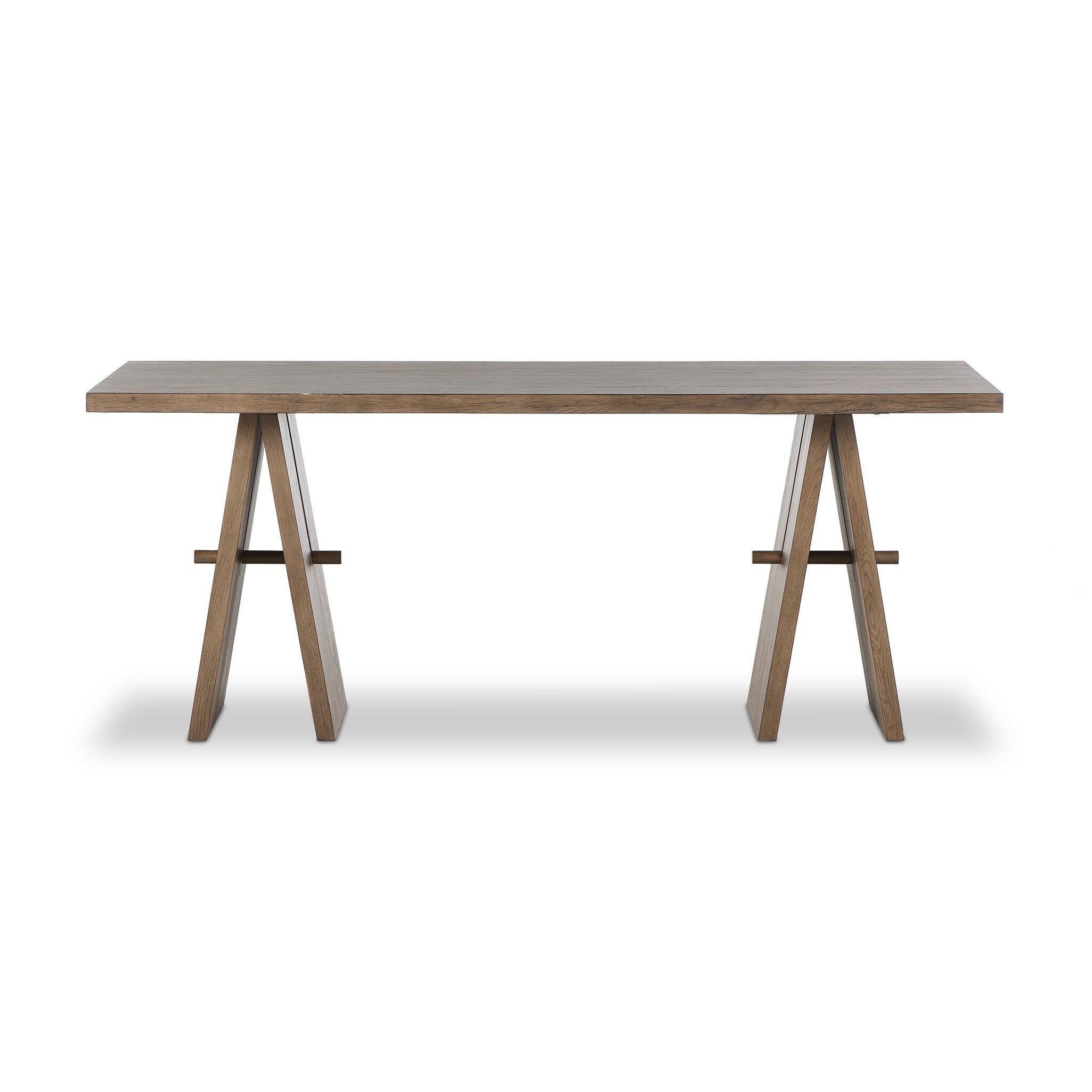 Wylie Desk - Rustic Grey Veneer