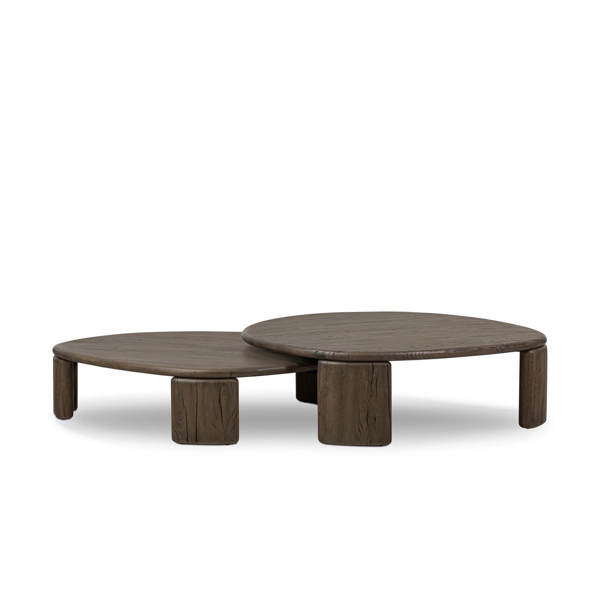 Falco Nesting Table - Grey Reclaimed French Oak