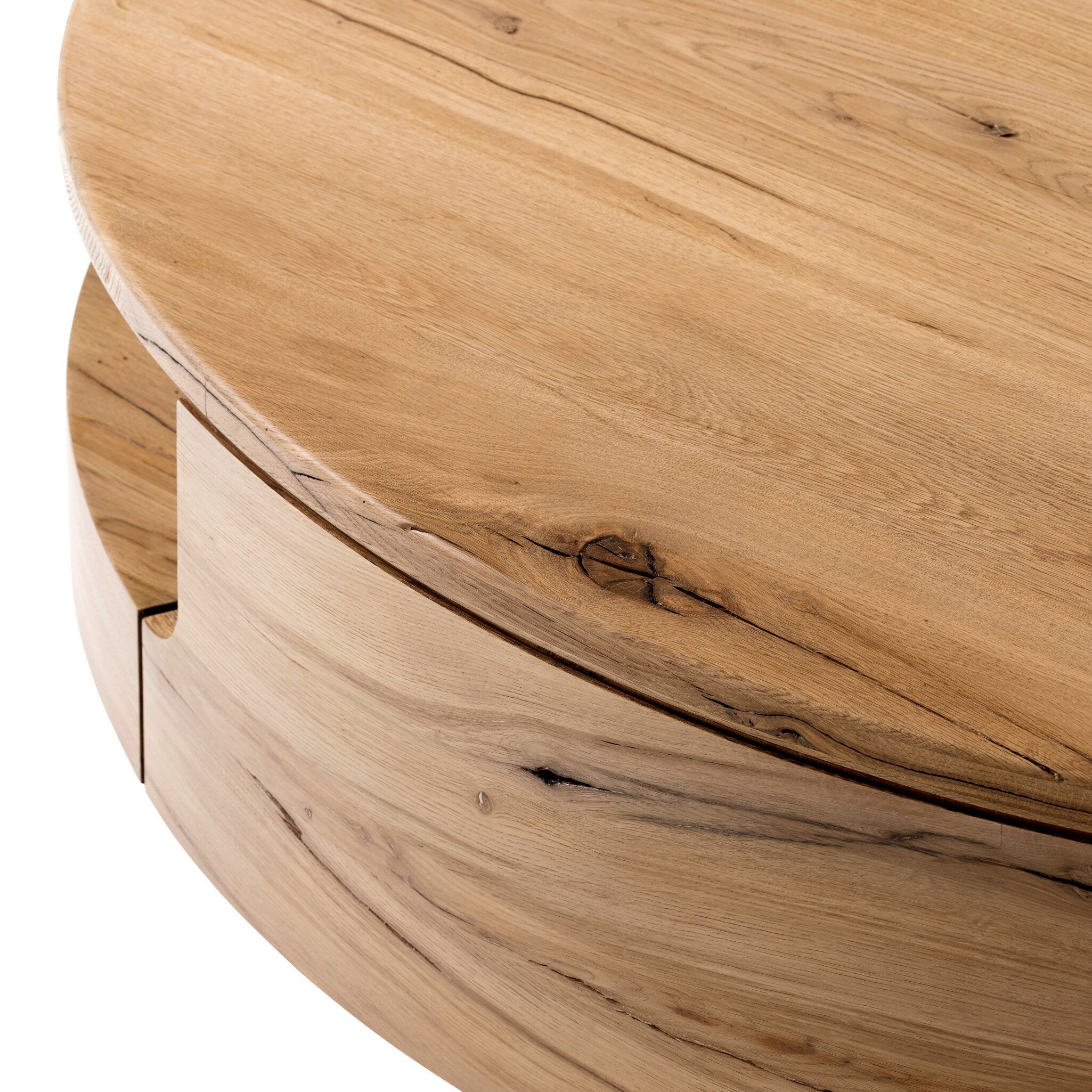 Matheus Coffee Table - Natural Reclaimed French Oak