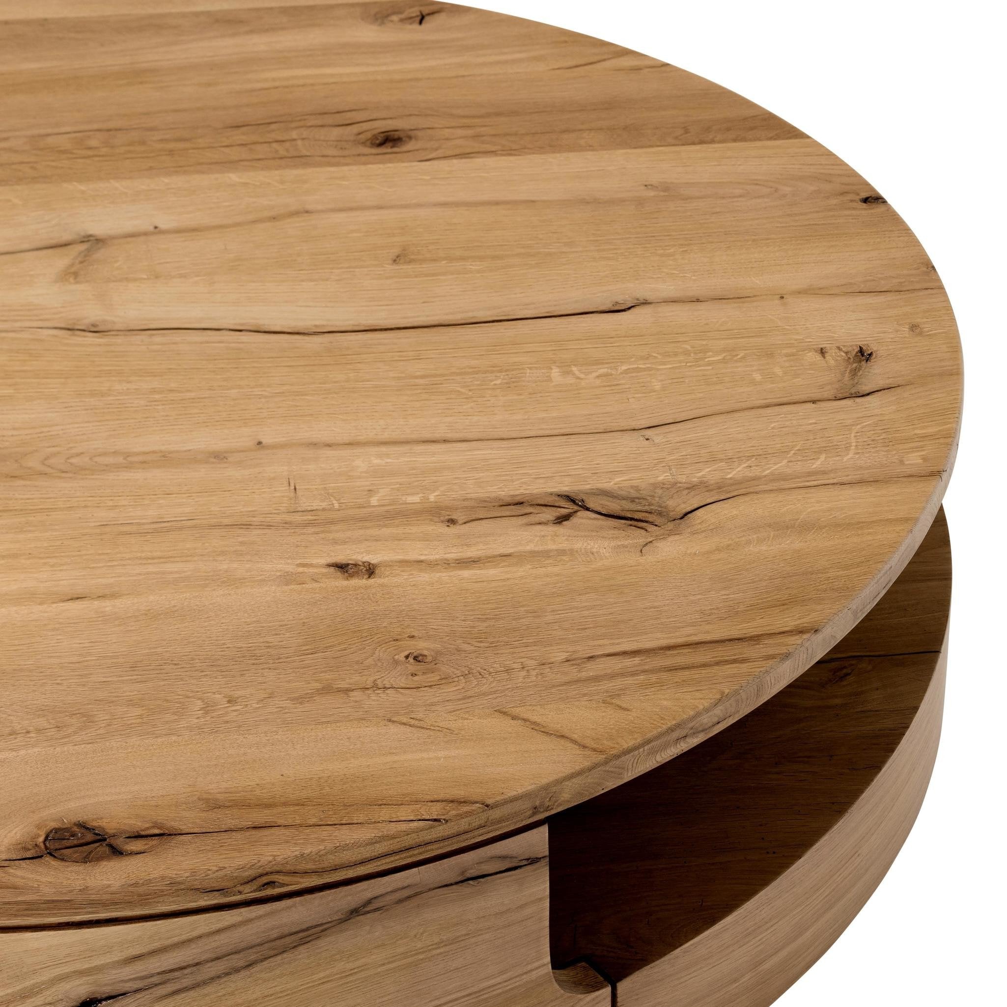 Matheus Coffee Table - Natural Reclaimed French Oak