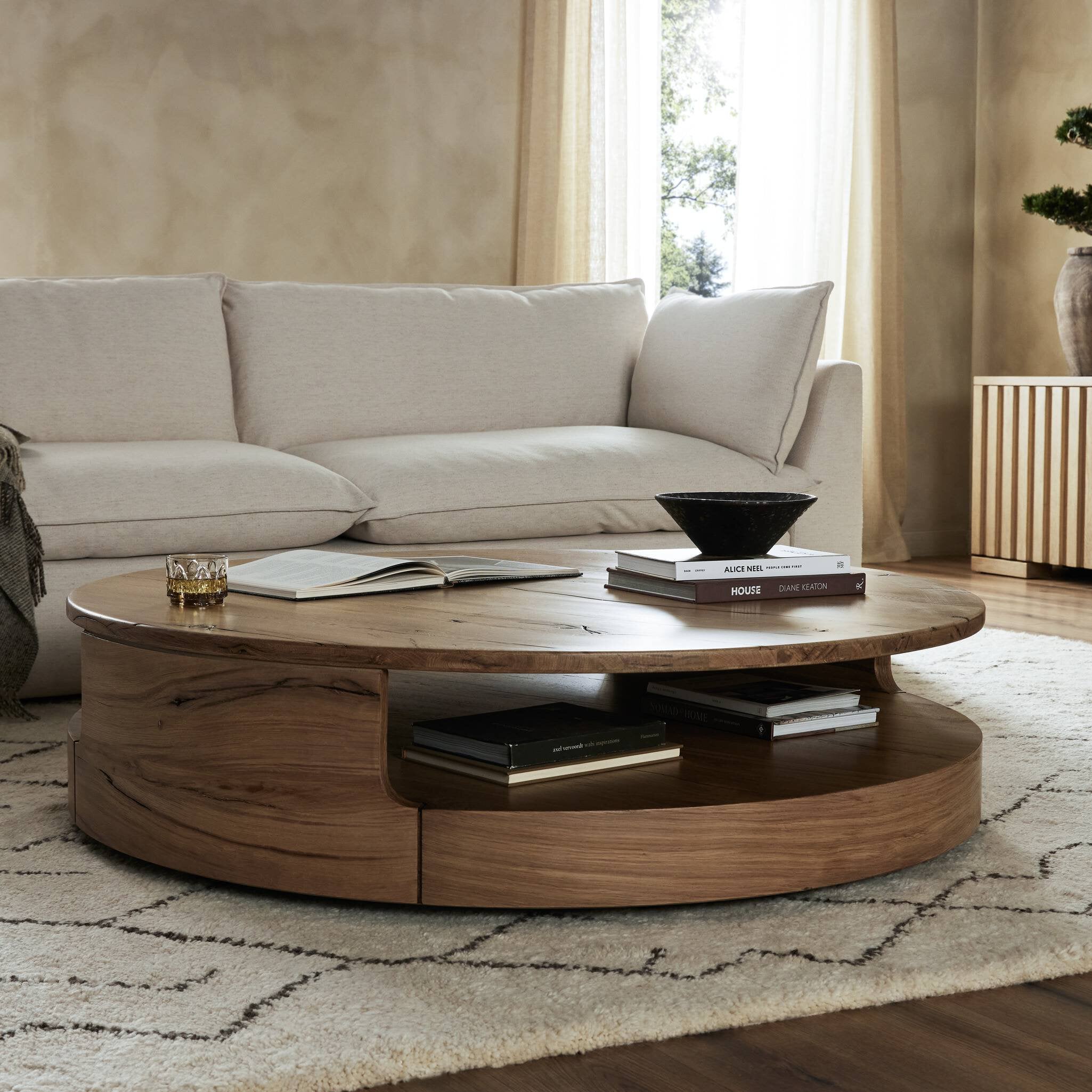 Matheus Coffee Table - Natural Reclaimed French Oak