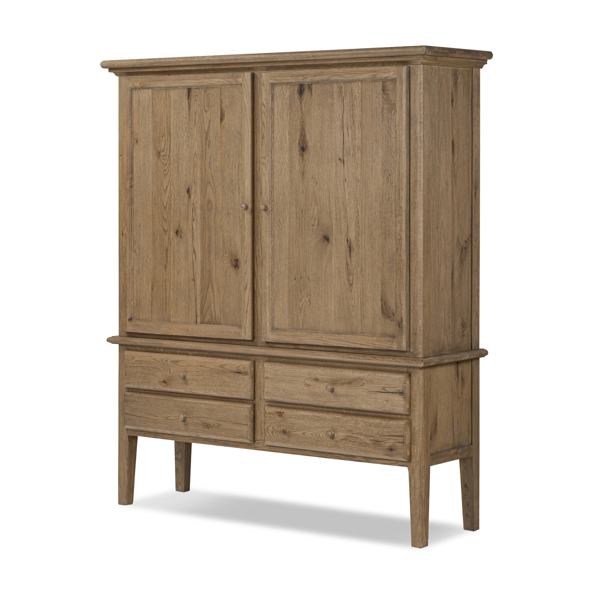 Whitman Cabinet - Worn Oak