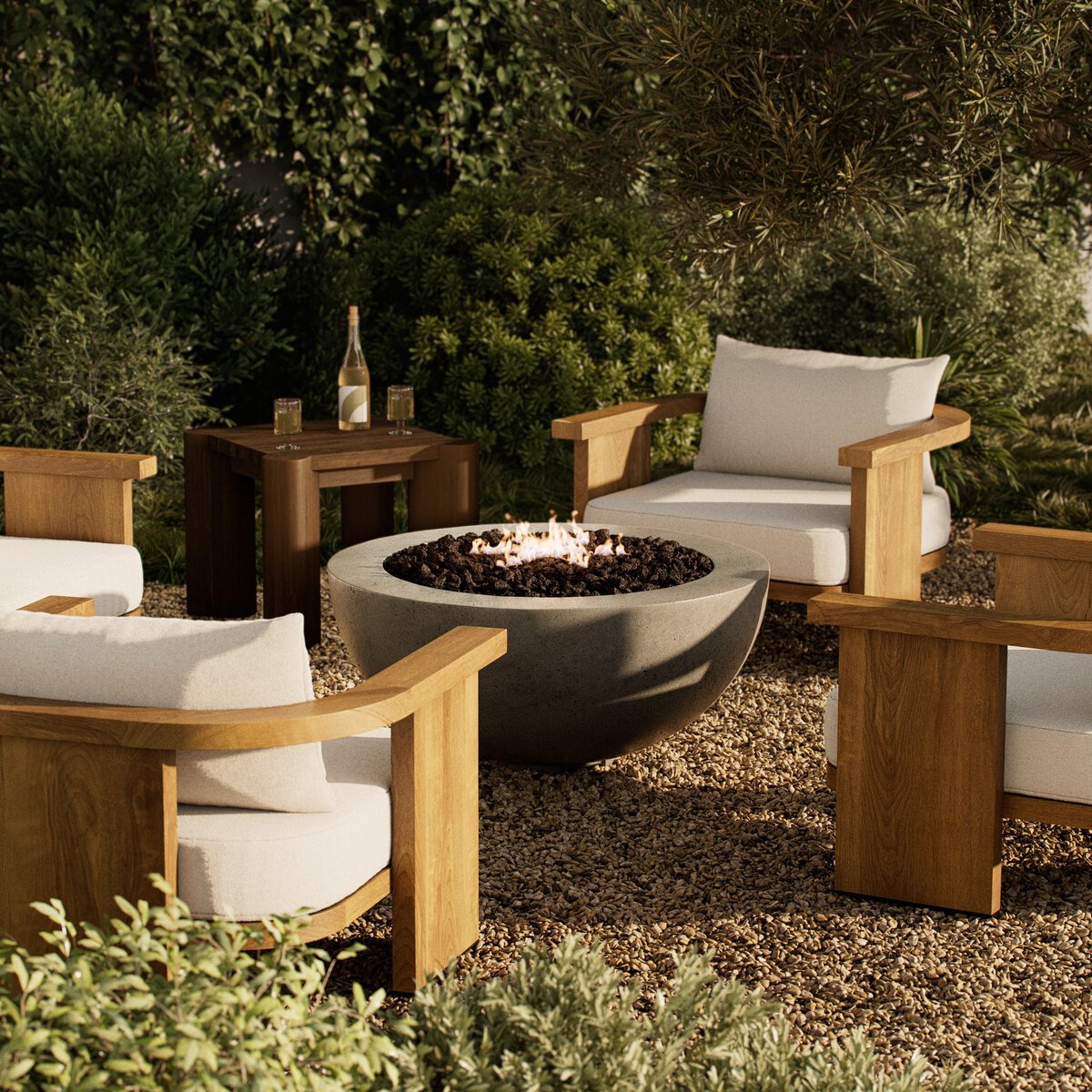 Bronson Outdoor Fire Table