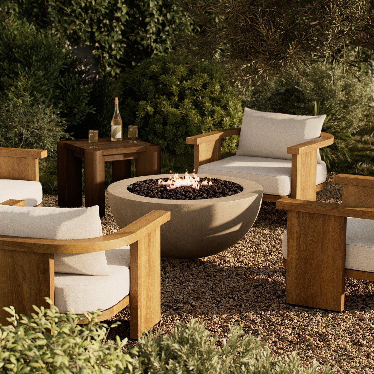 Bronson Outdoor Fire Table