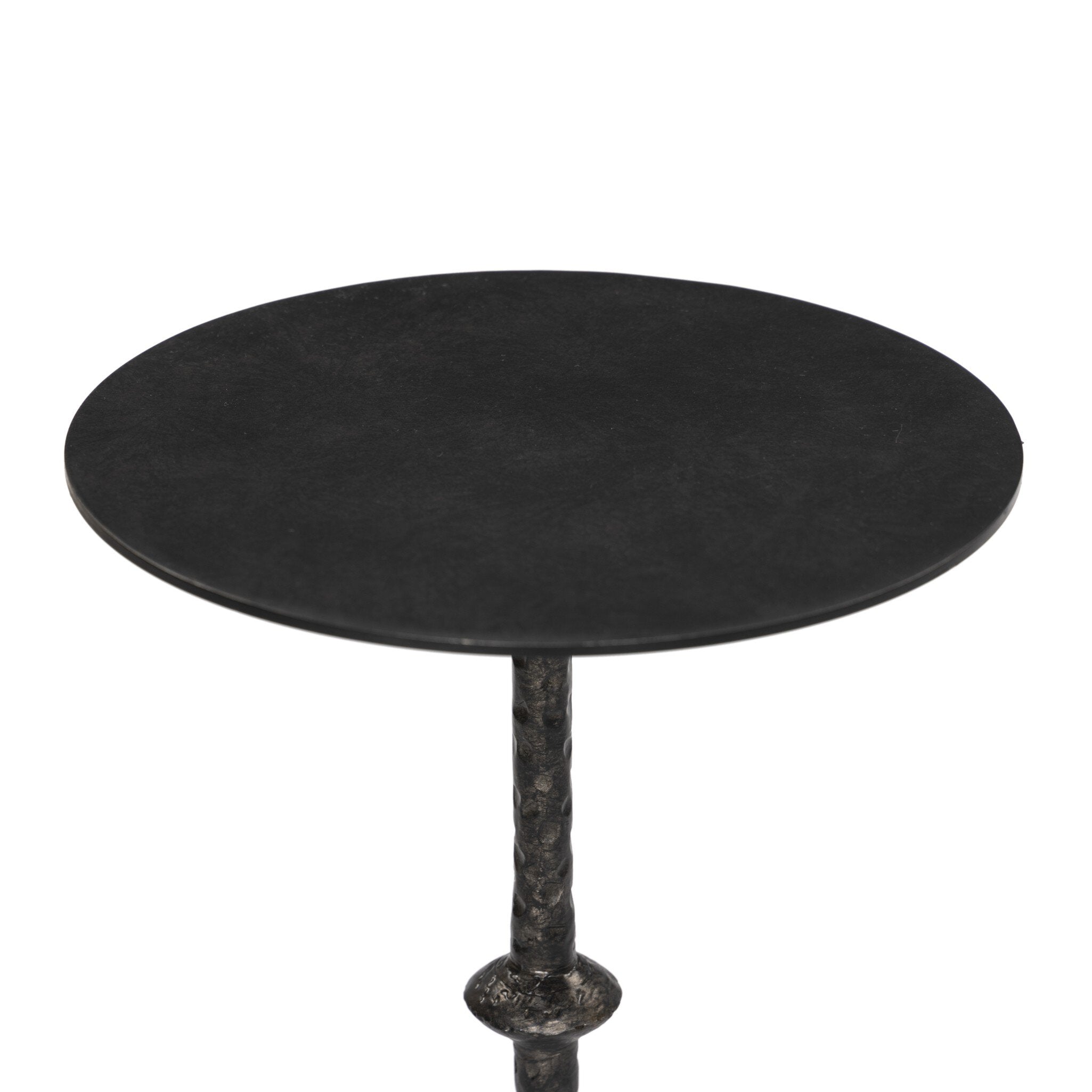 Jocelyn End Table - Raw Black Iron