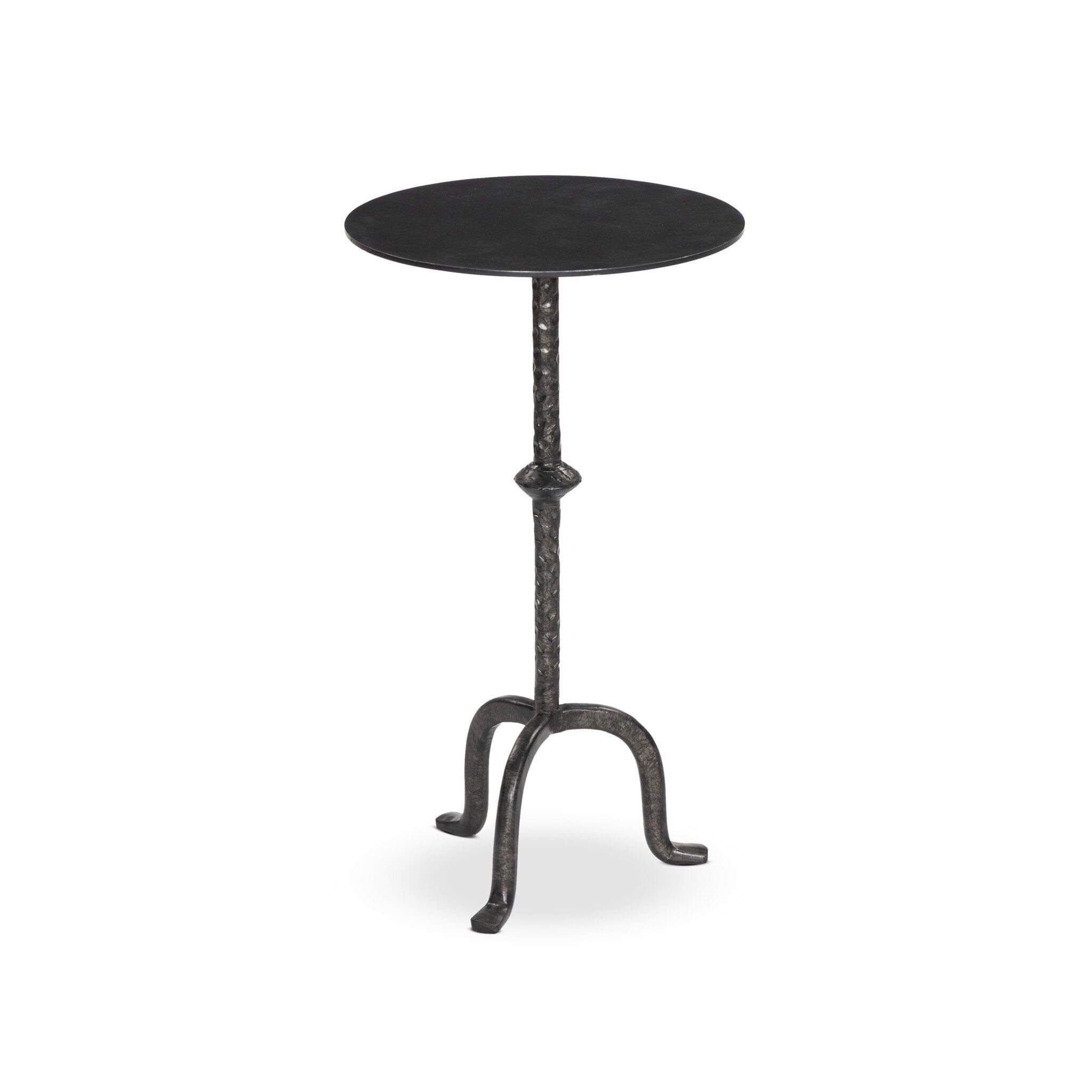 Jocelyn End Table - Raw Black Iron