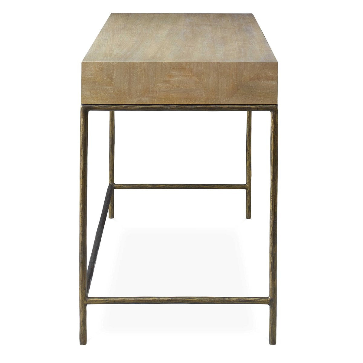 Aristotle Natuiral Wood Modern Desk