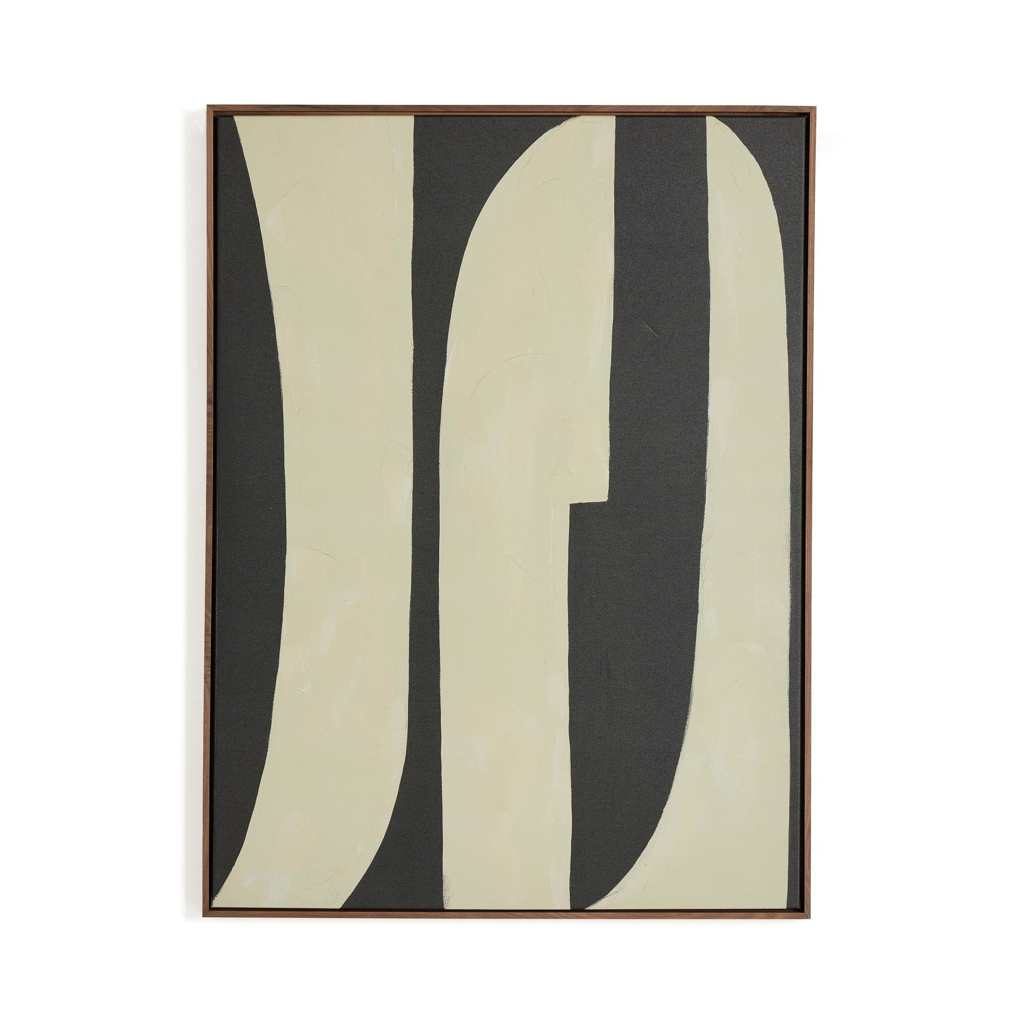 Grecco Diptych by Jess Engle - Rustic Walnut Floater