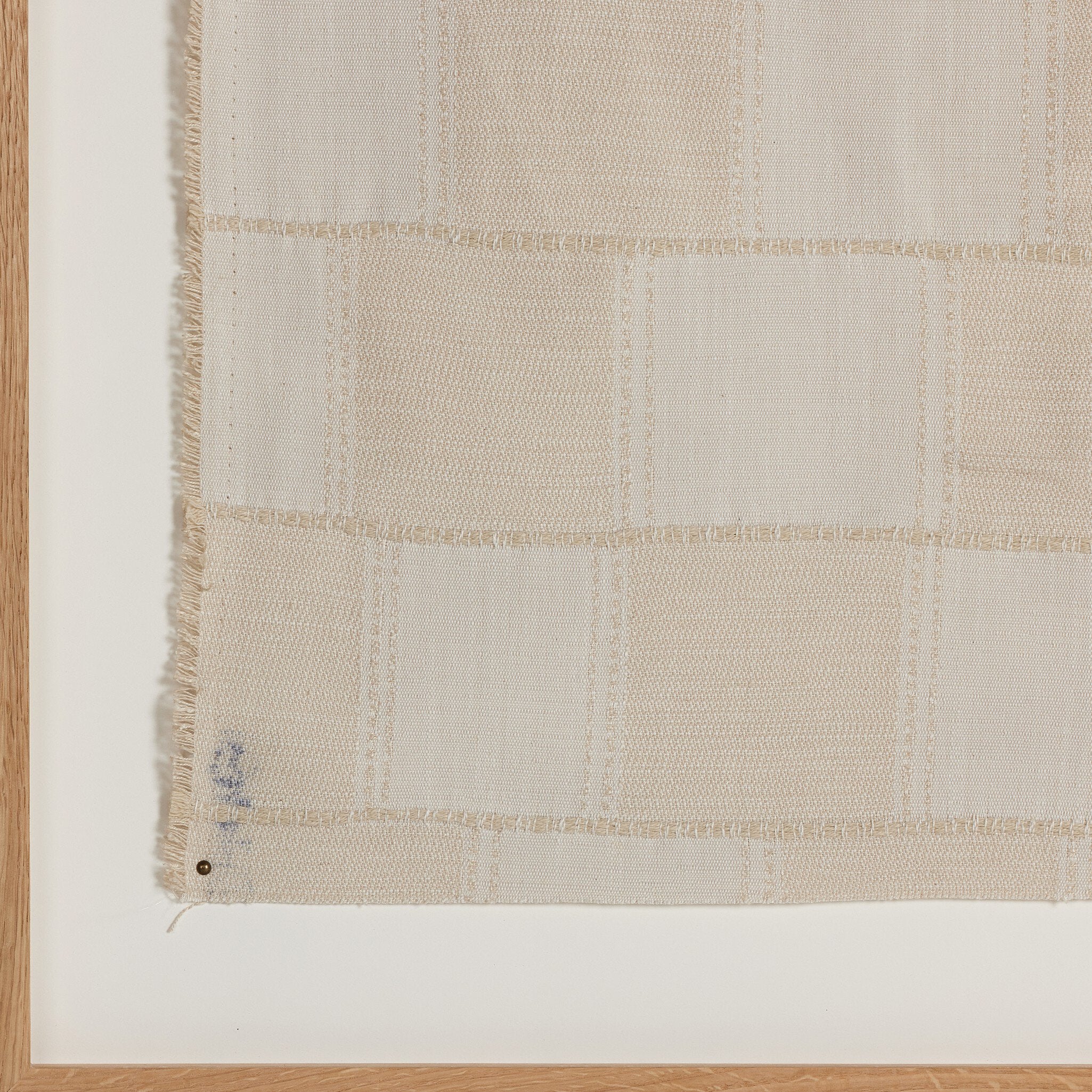 Thomwell Woven Textile by FH Art Studio - Vertical Grain 2.5 White Oak