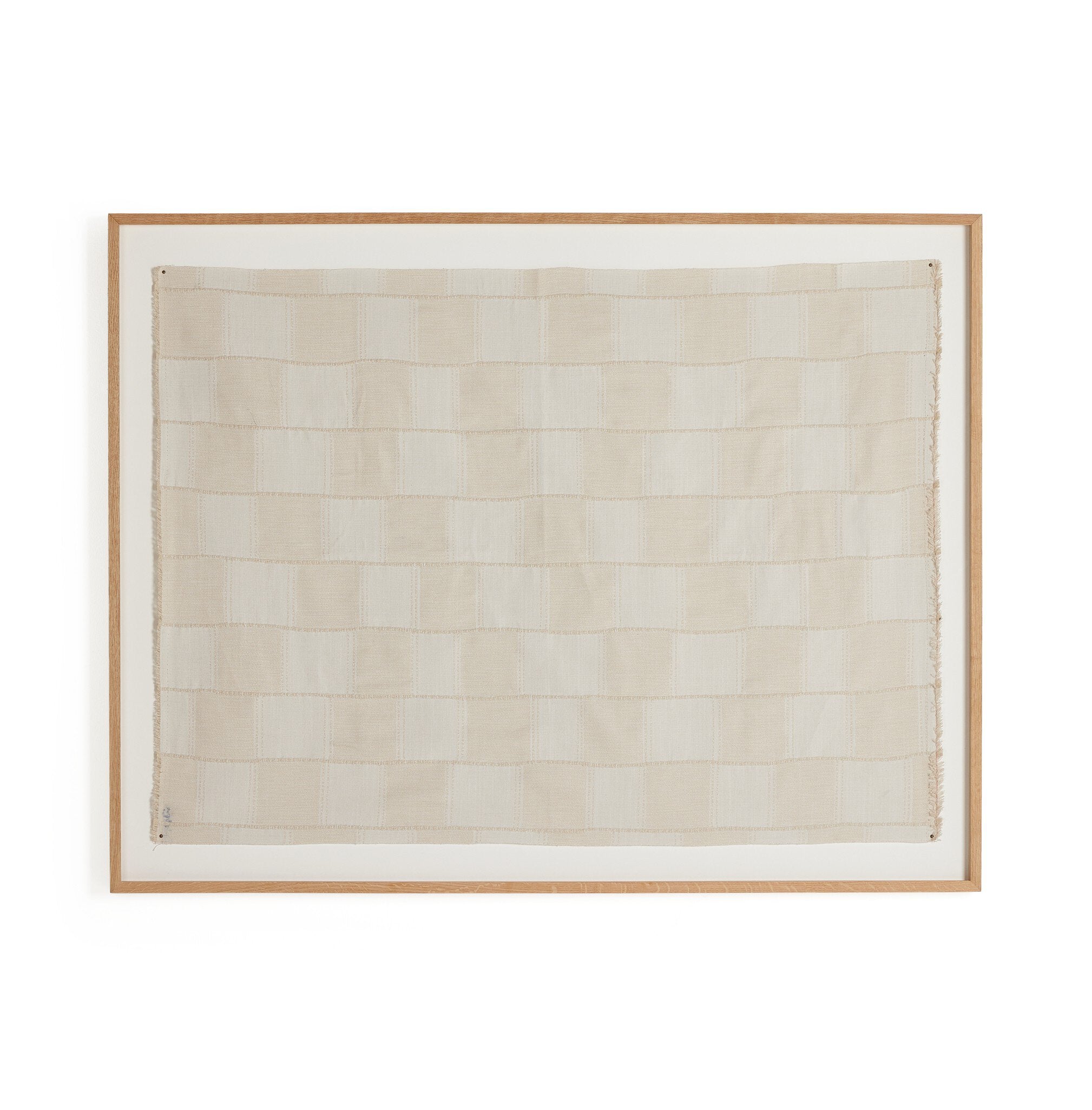 Thomwell Woven Textile by FH Art Studio - Vertical Grain 2.5 White Oak