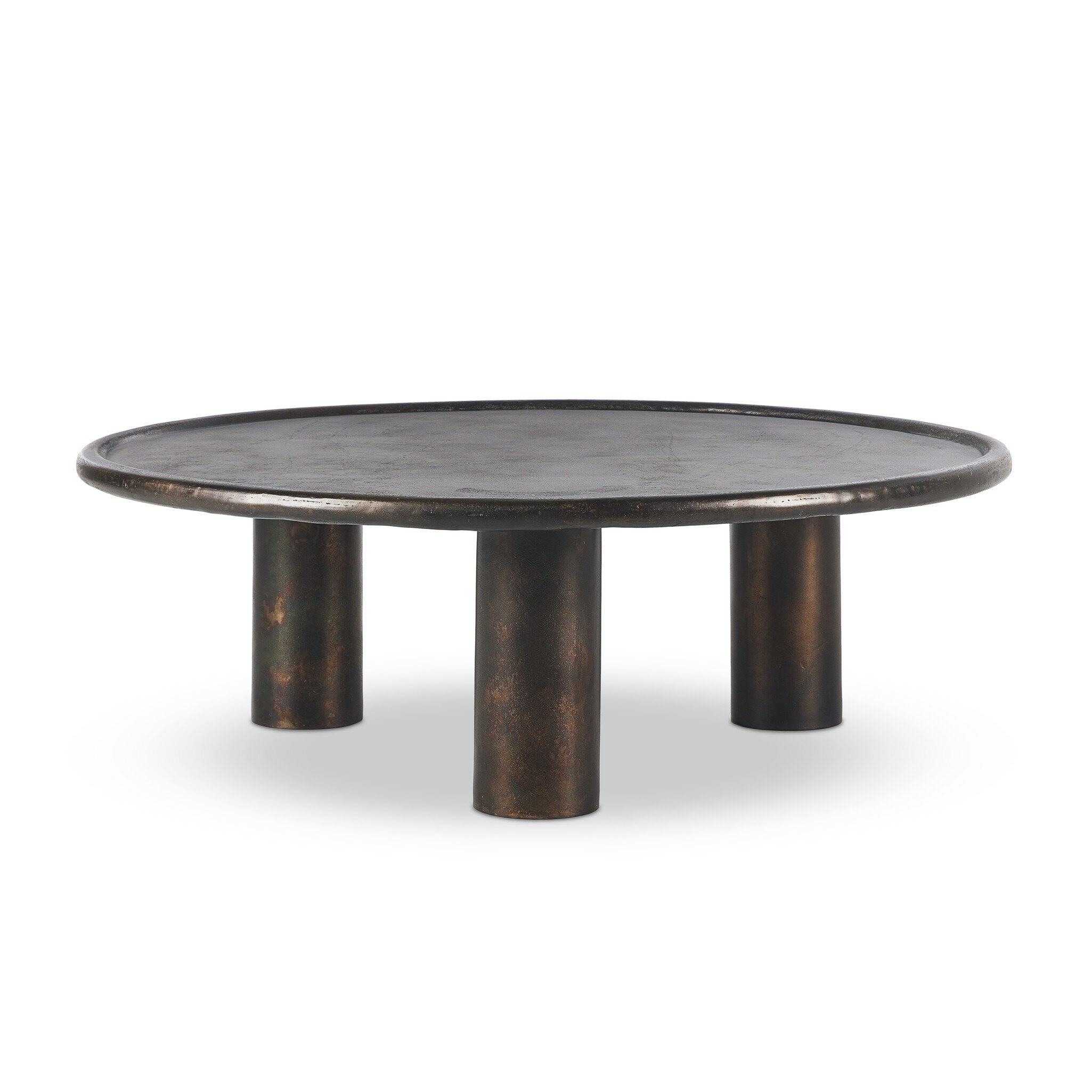 Cary Coffee Table - Distressed Bronze