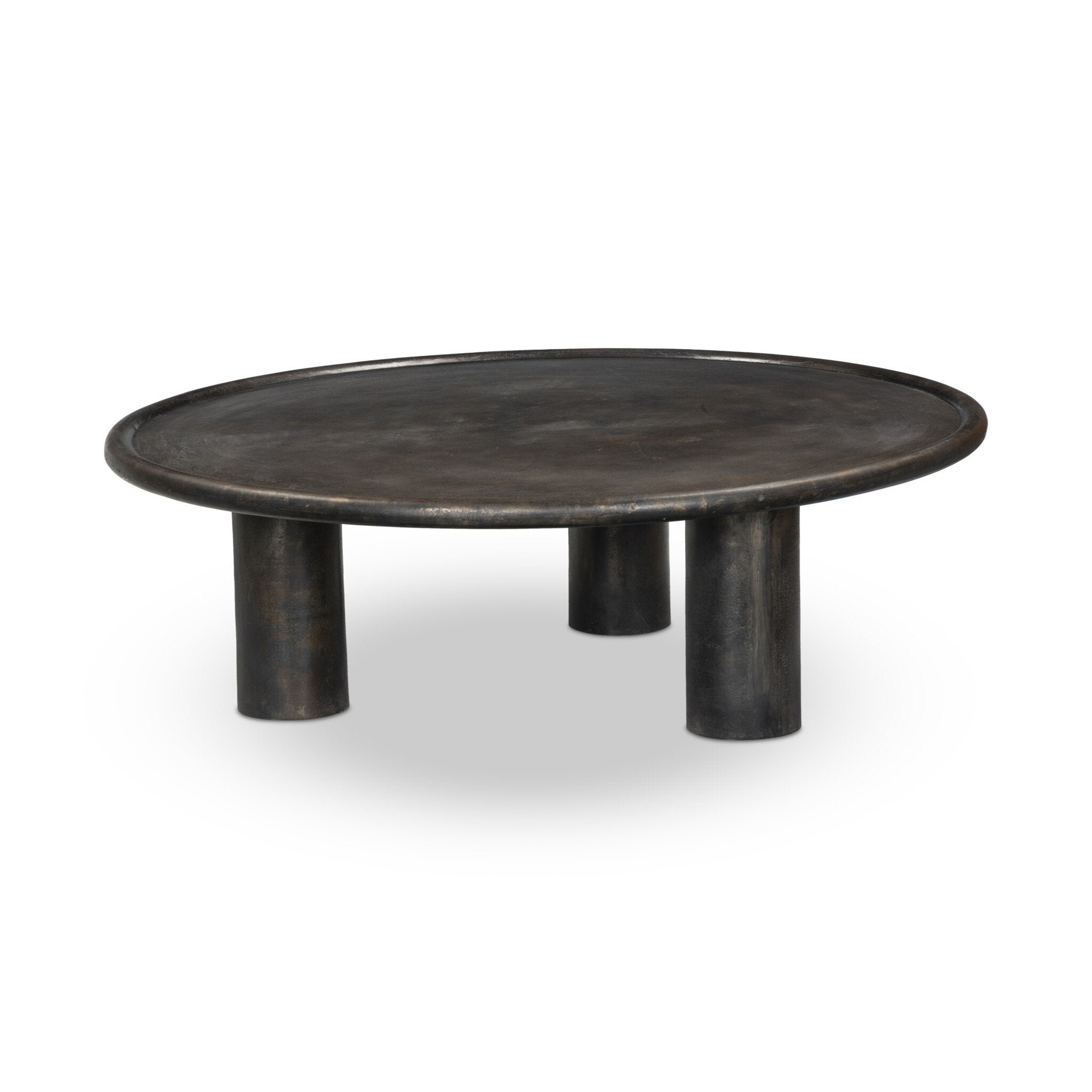 Cary Coffee Table - Distressed Bronze