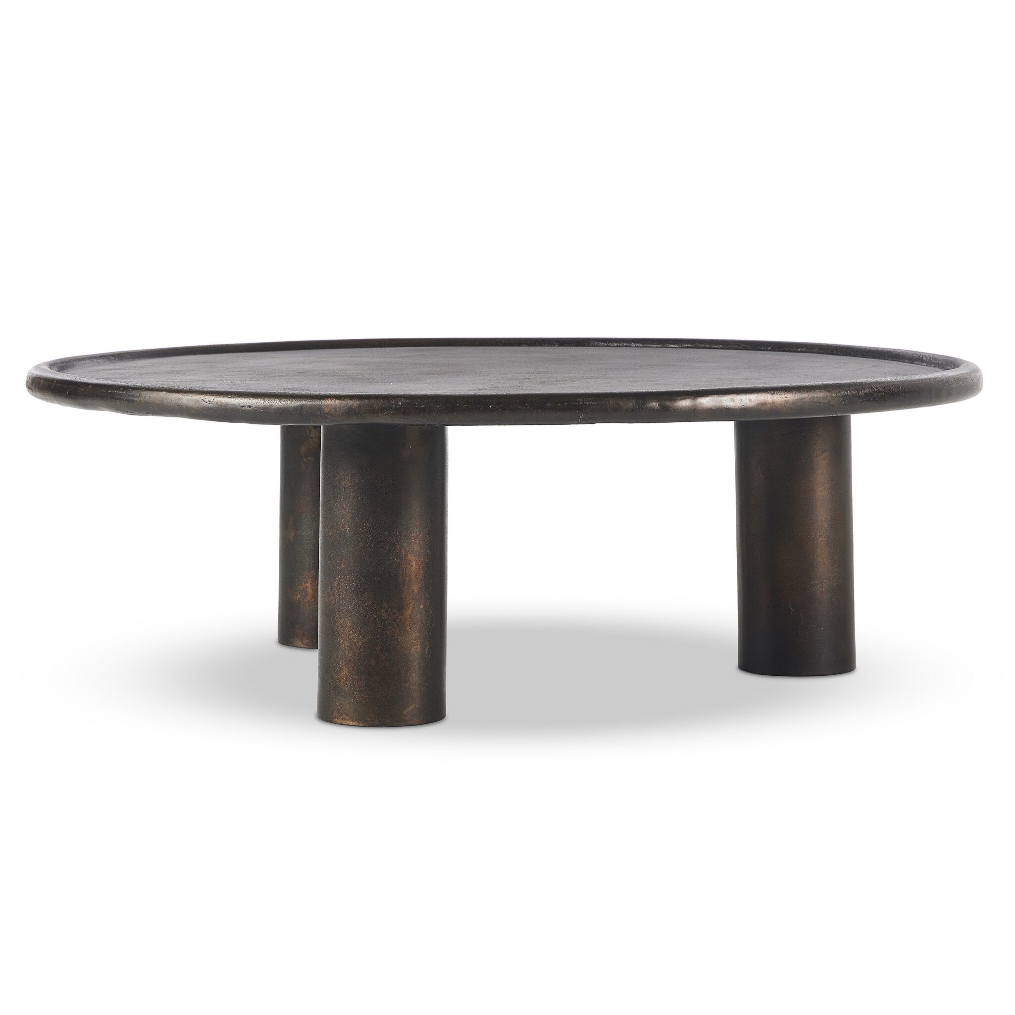 Cary Coffee Table - Distressed Bronze