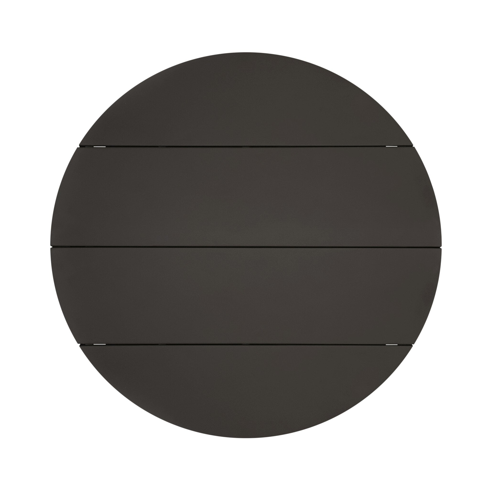 Roca Outdoor Round Metal Coffee Table
