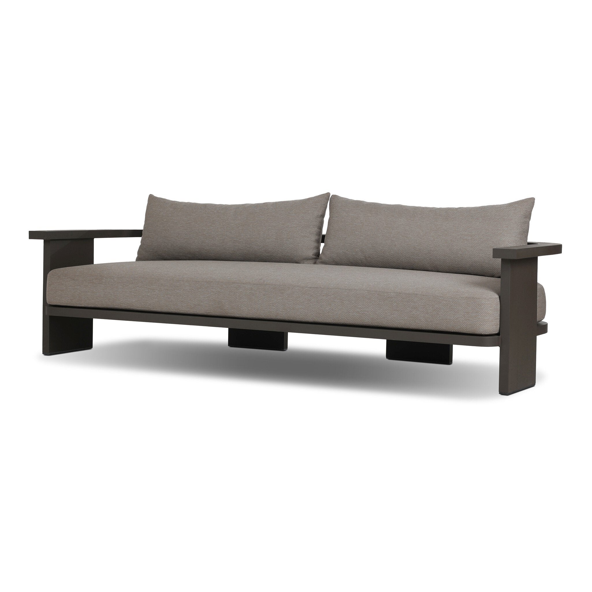 Tahana Outdoor Metal Sofa-96"
