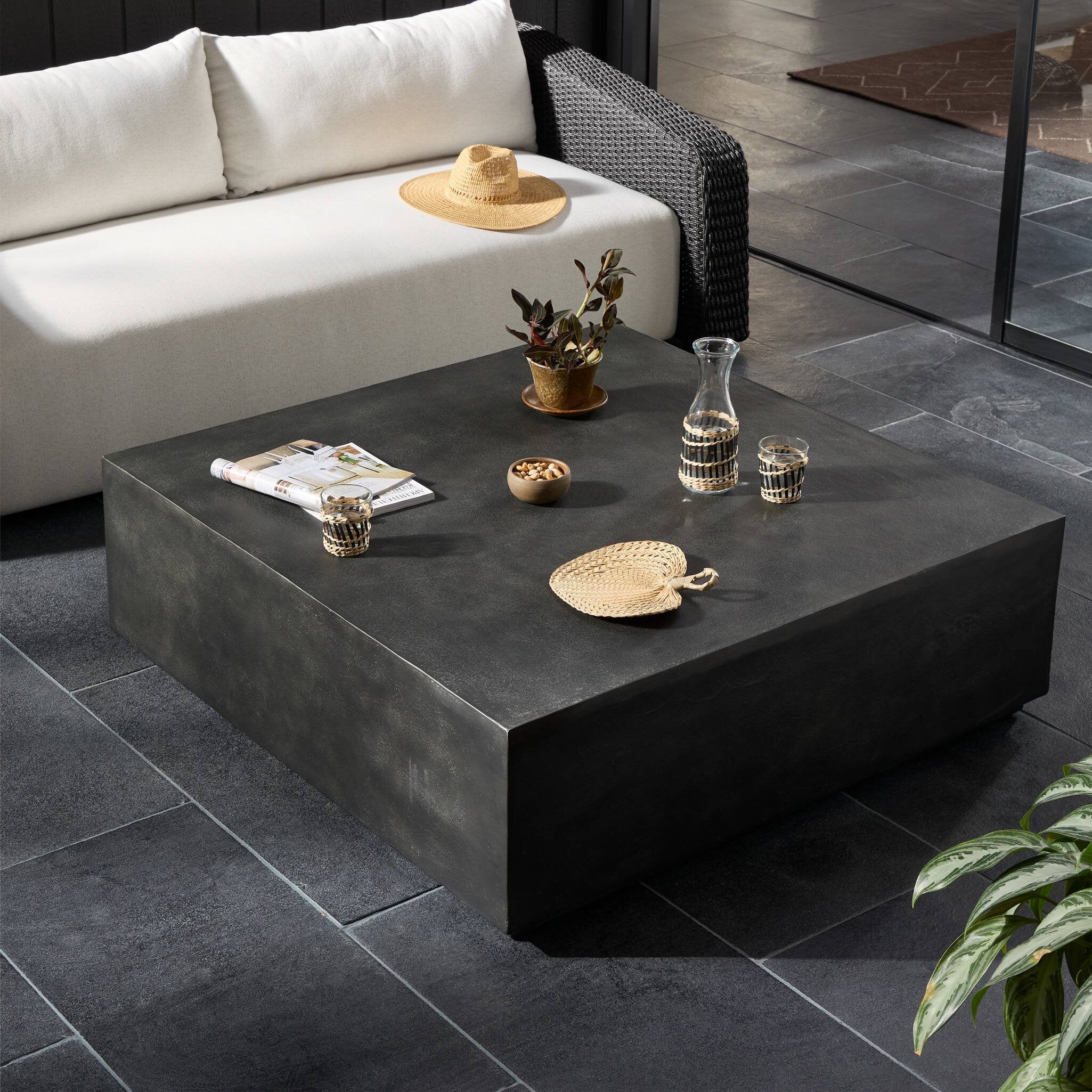 Graso Outdoor Square Coffee Table