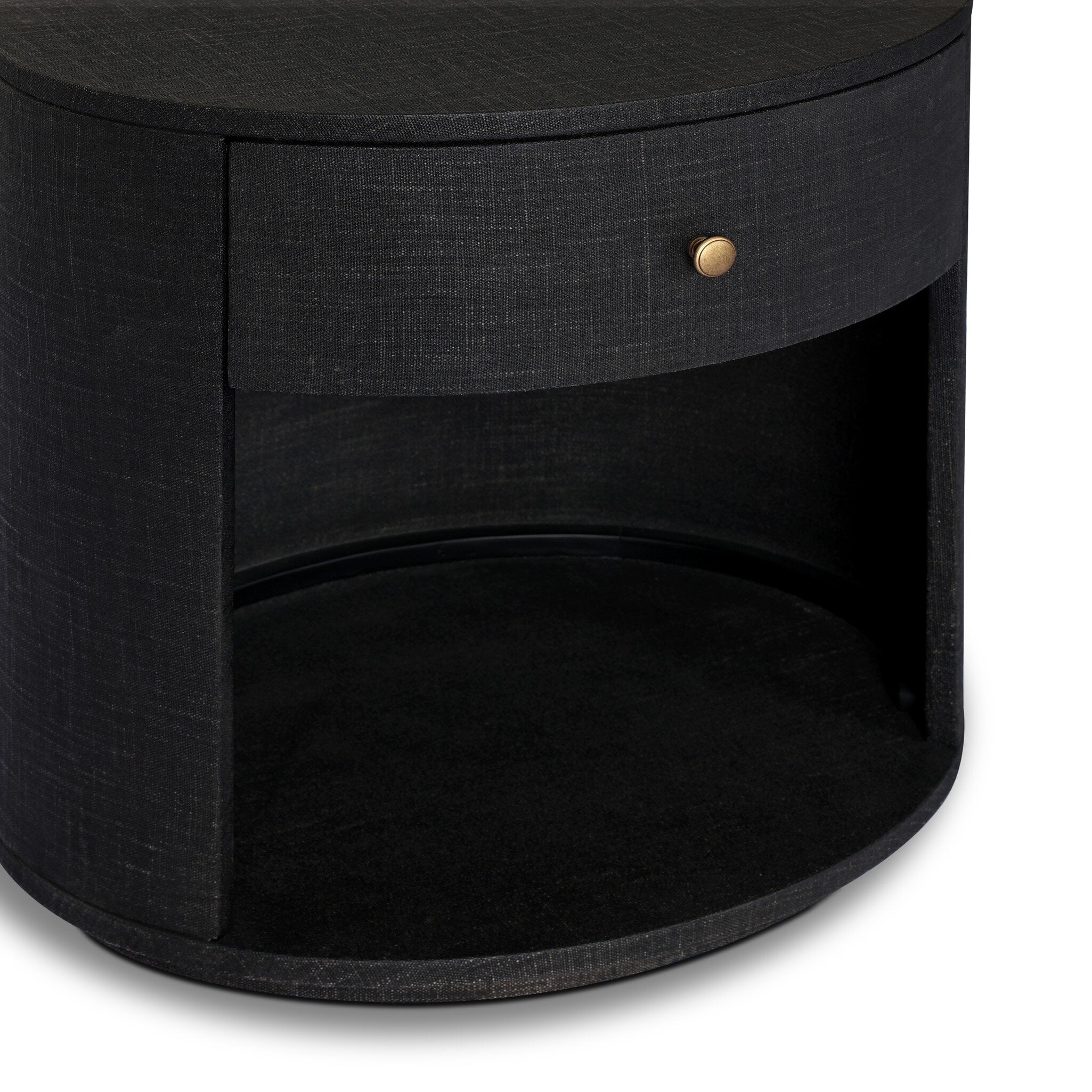 Amelia Oval One Drawer Nightstand