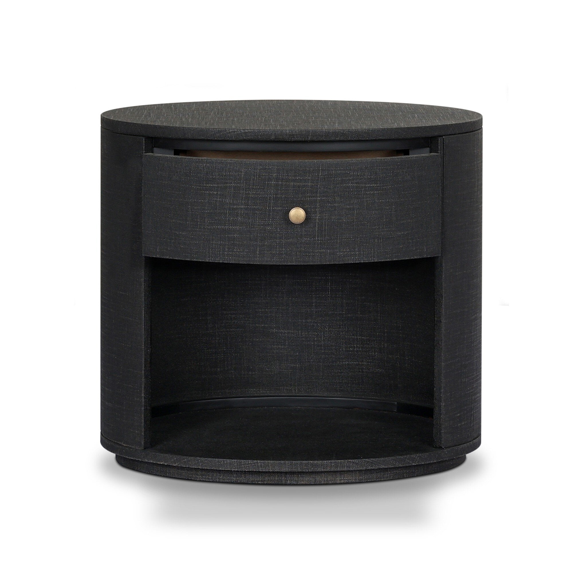 Amelia Oval One Drawer Nightstand