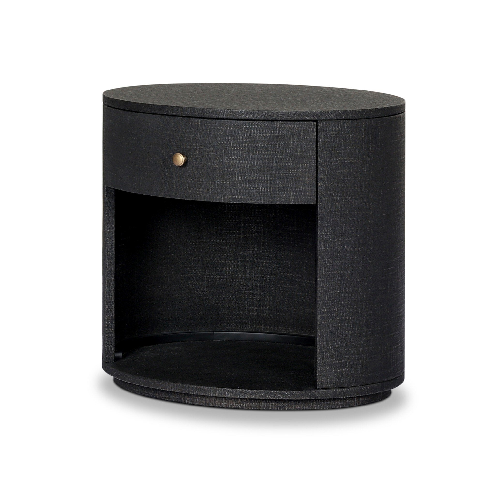 Amelia Oval One Drawer Nightstand