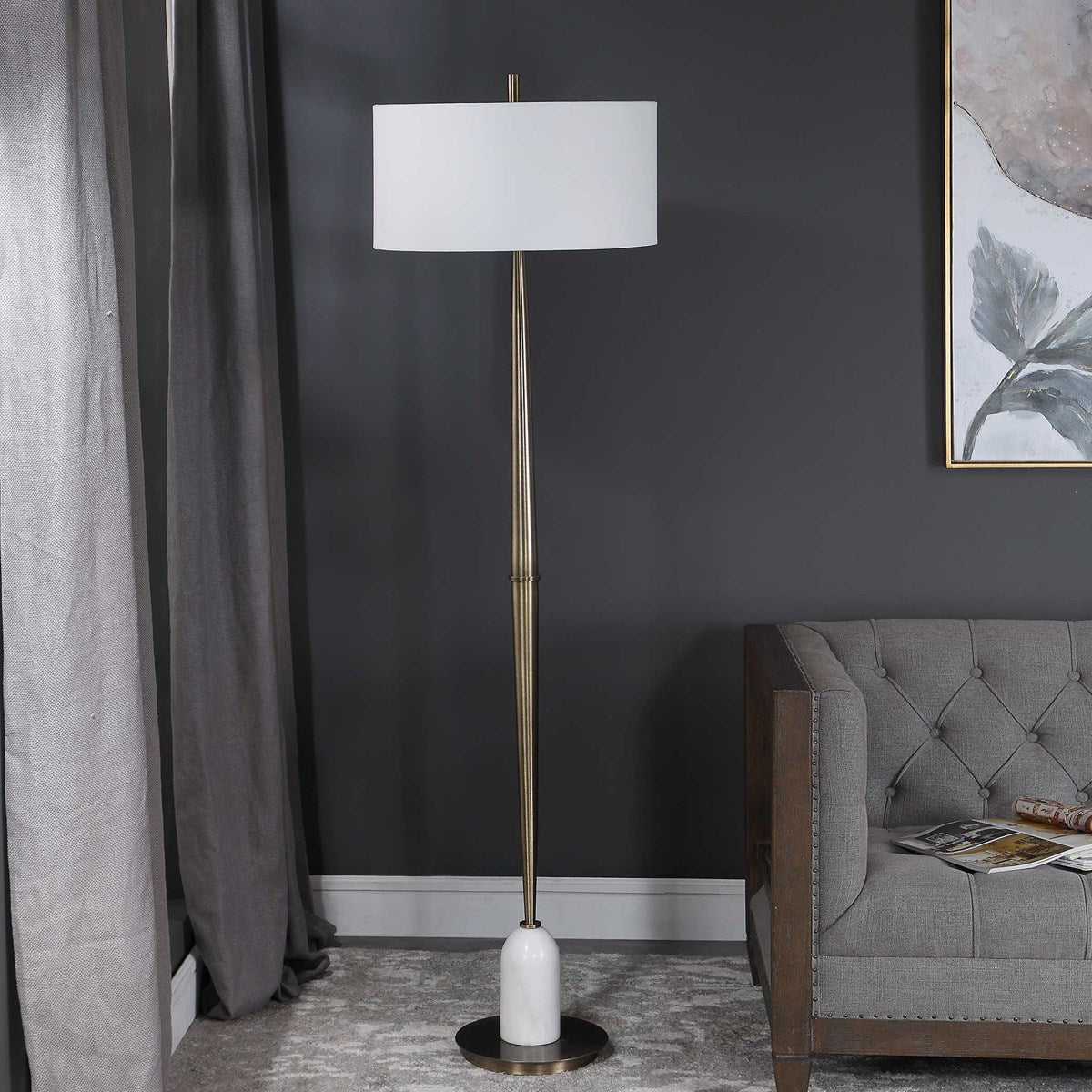 Minette Mid-Century Floor Lamp