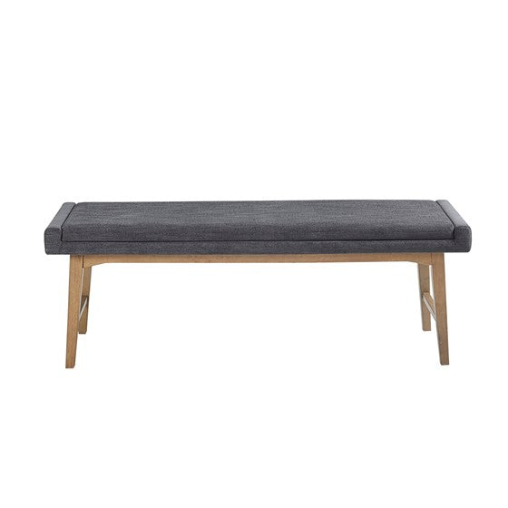 April Mid-Century Upholstered Accent Bench