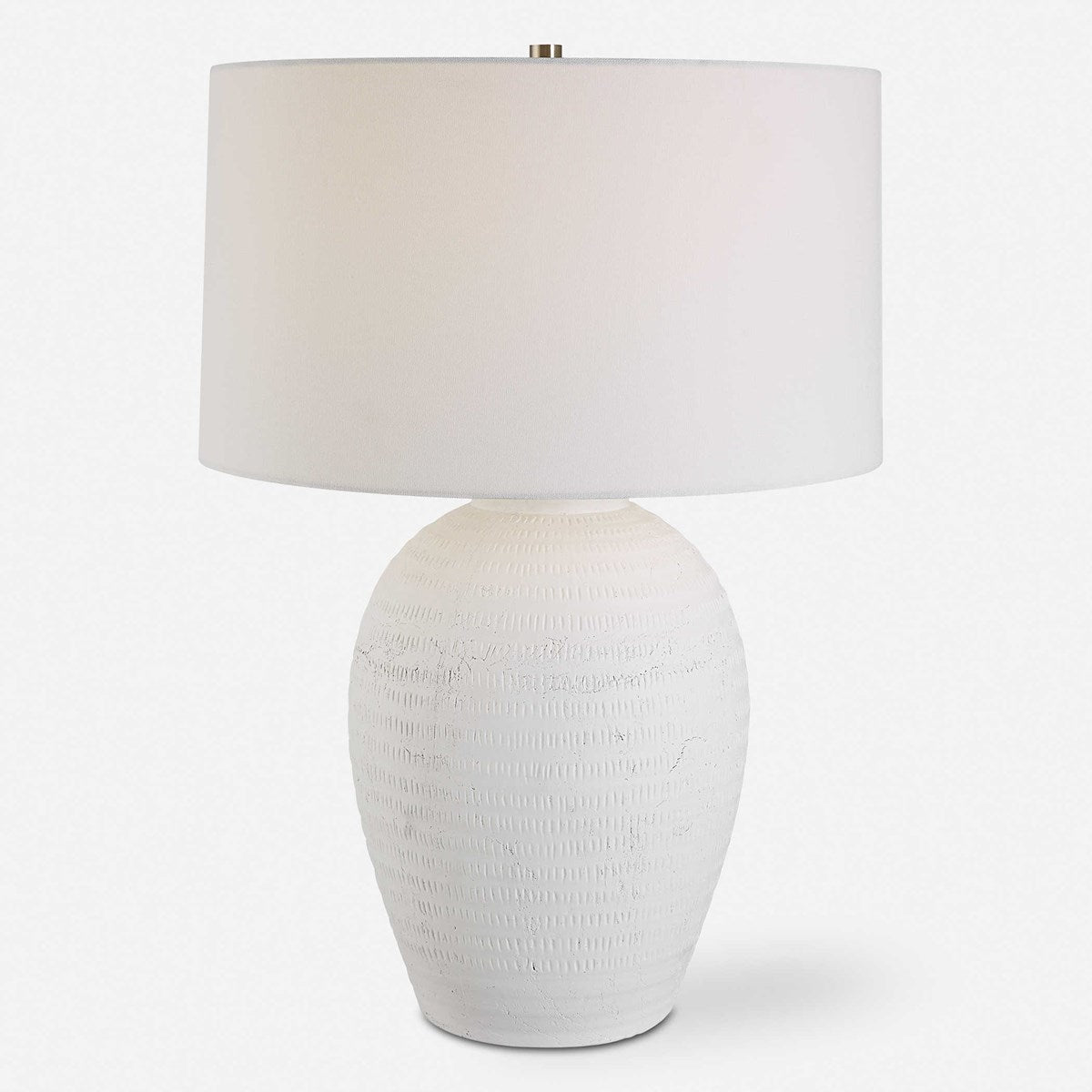 Reyna Chalk White Table Lamp