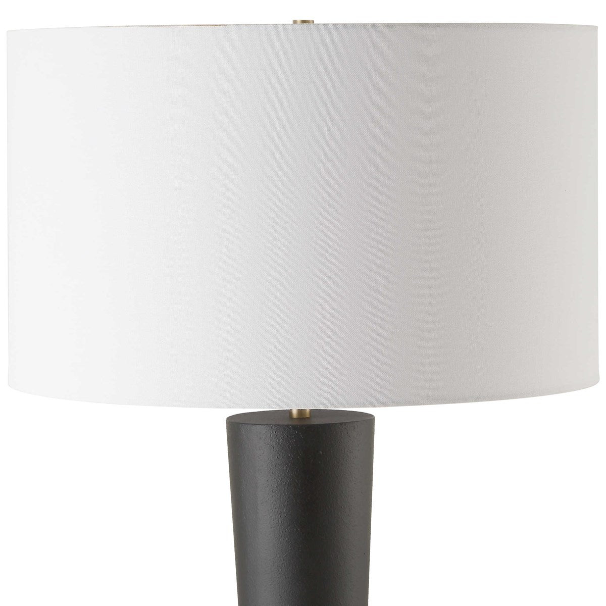 Layla Black Tapered Floor Lamp