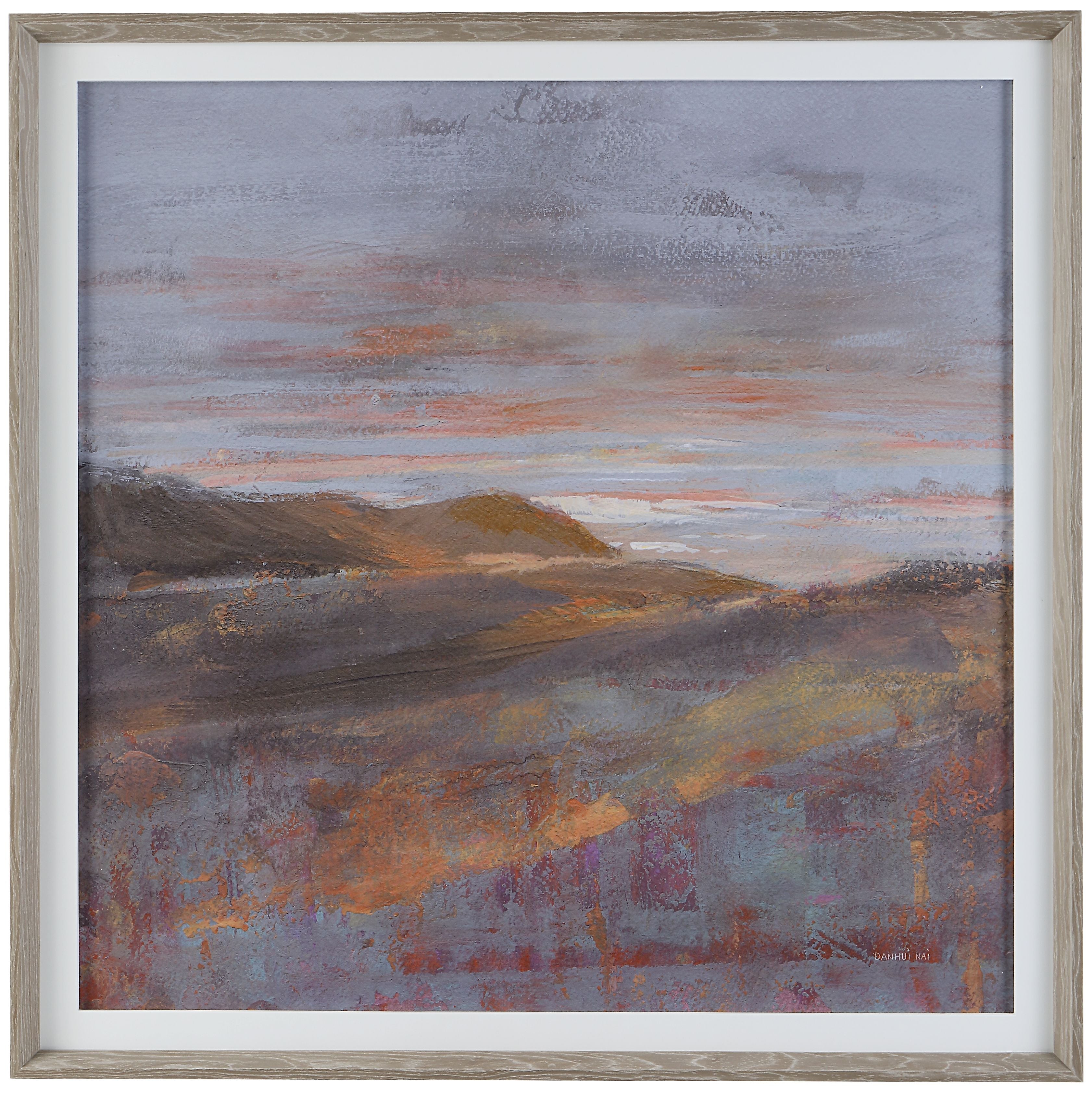 Dawn on the Hills Framed