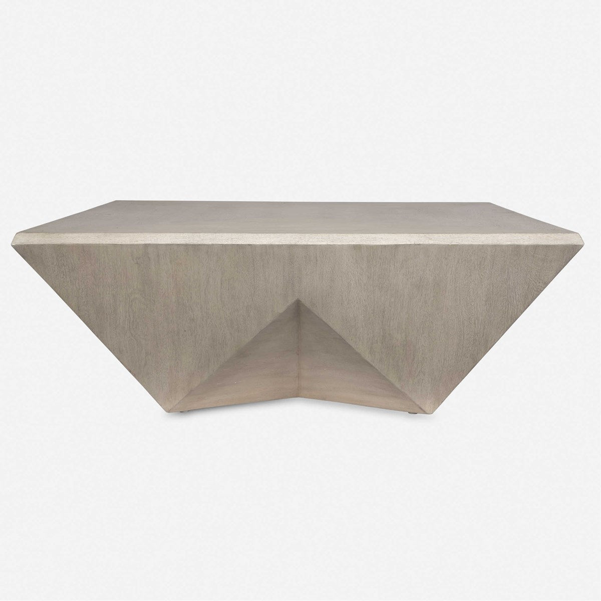 Collins Modern Light Gray Coffee Table