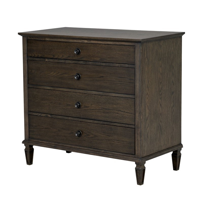 Victoria 4-drawer wood dresser