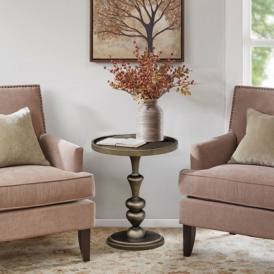 Del Mar Pedestal Accent Table