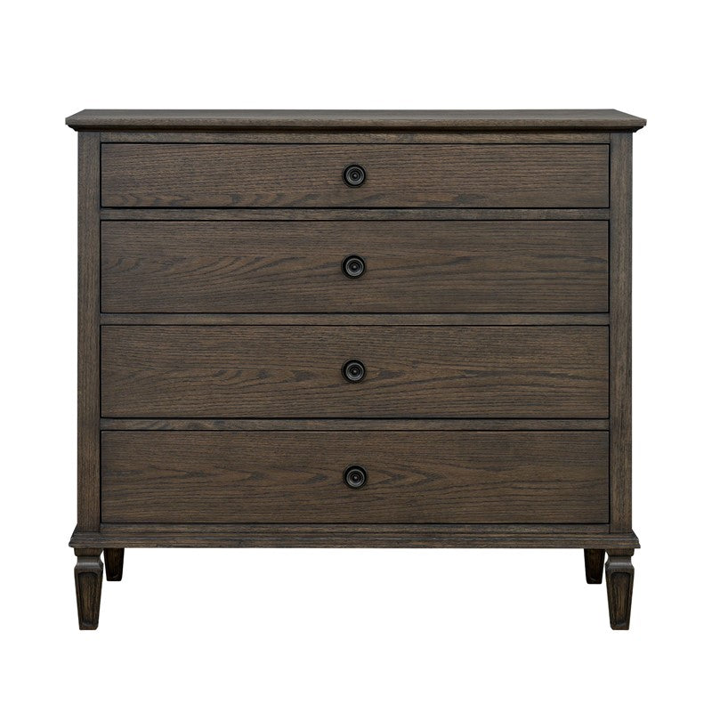 Victoria 4-drawer wood dresser