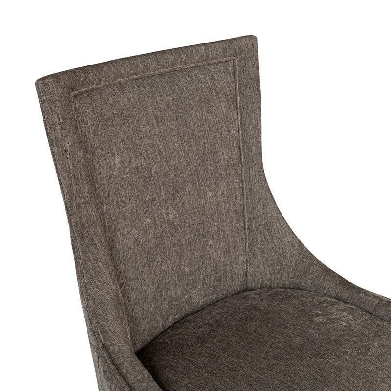 Ultra Ultra Upholstered Dining Side Chairs with wood legs (Set of 2)