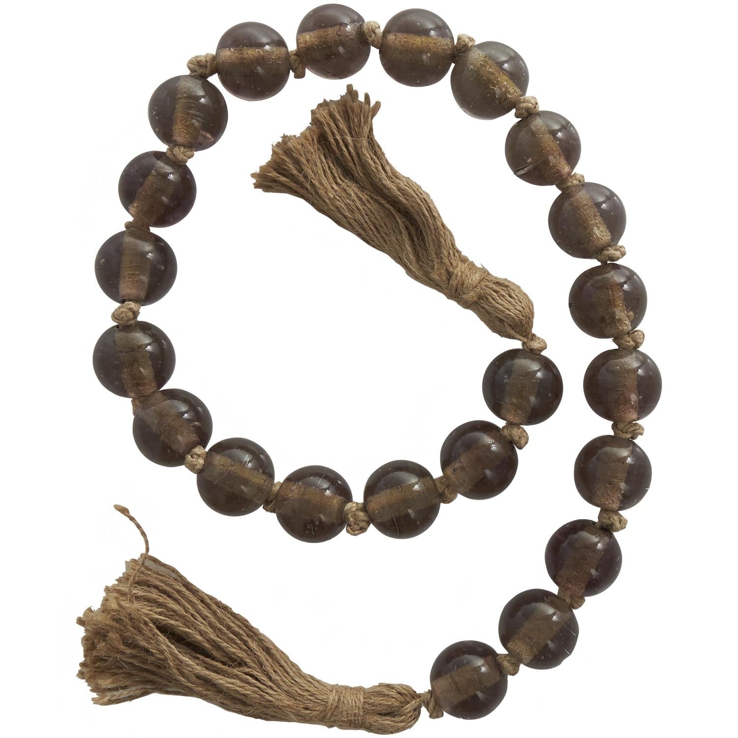 Dark Brown Glass Bead