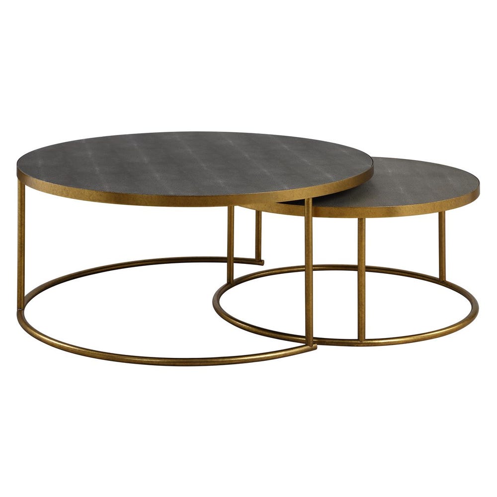 Aragon Nesting Coffee Tables, S/2