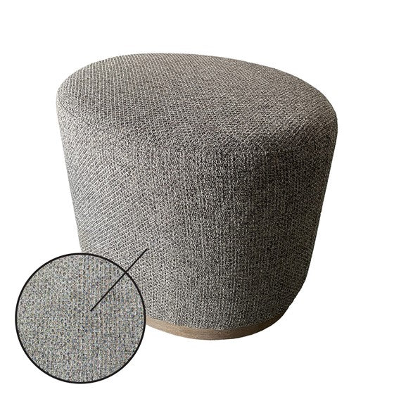 Zoe Oval Accent Ottoman