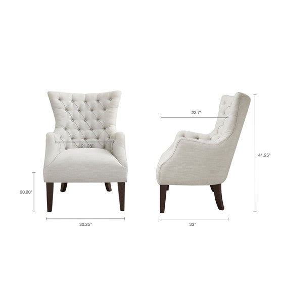 Hannah Fabric Accent Chair