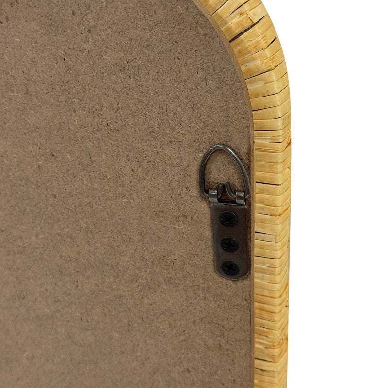 Nova Natural Rattan Rectangle Wall Mirror