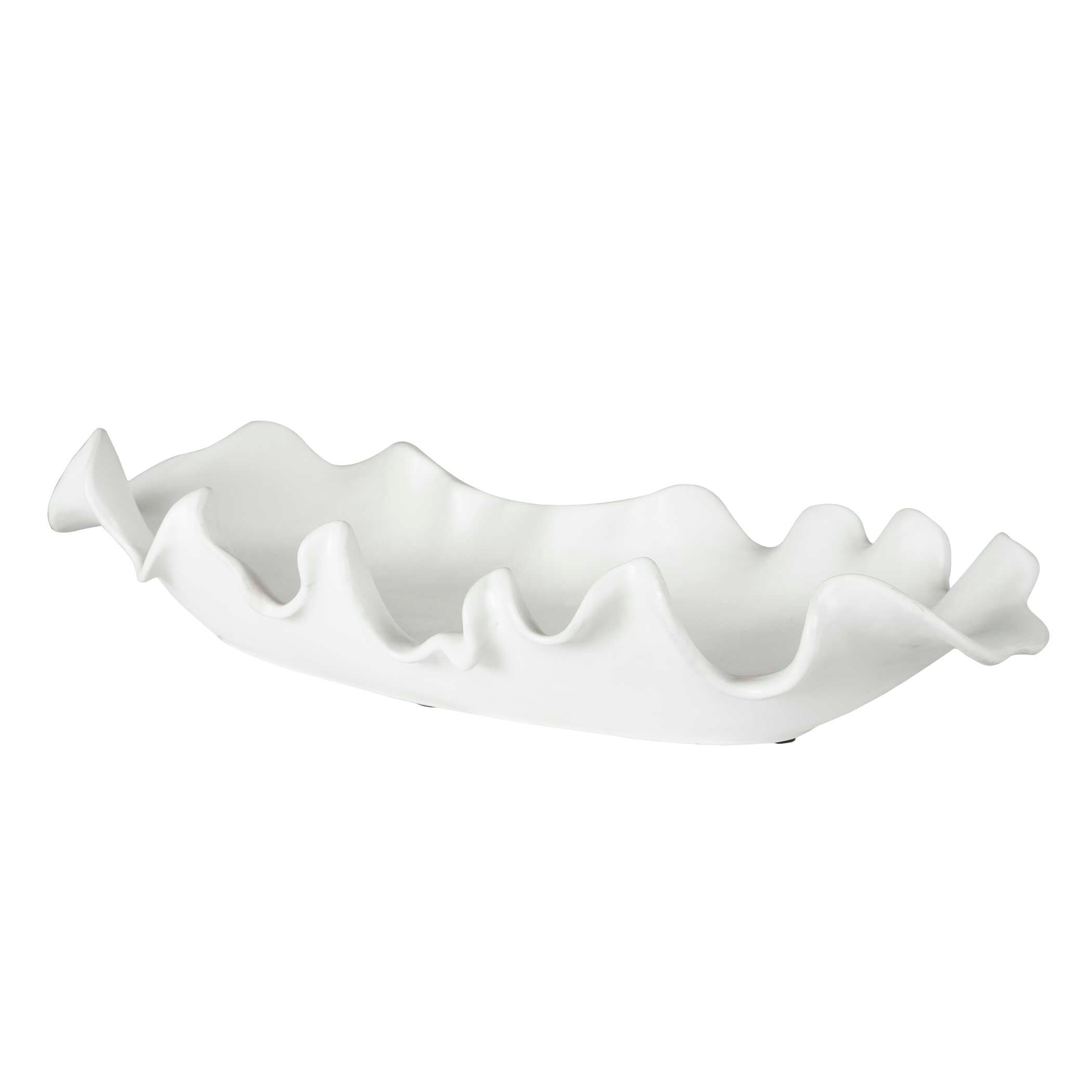 Ruffled Feathers Indoor-Outdoor Bowl